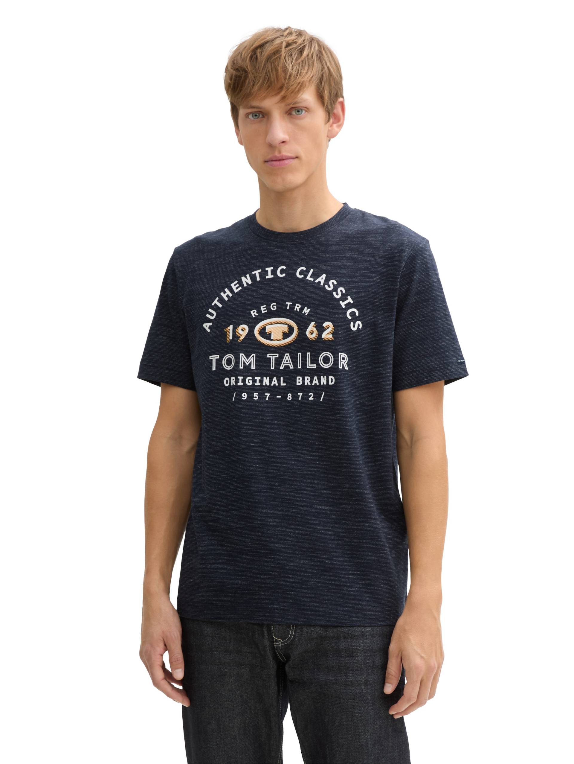 TOM TAILOR T-Shirt, mit Logo Print von TOM TAILOR