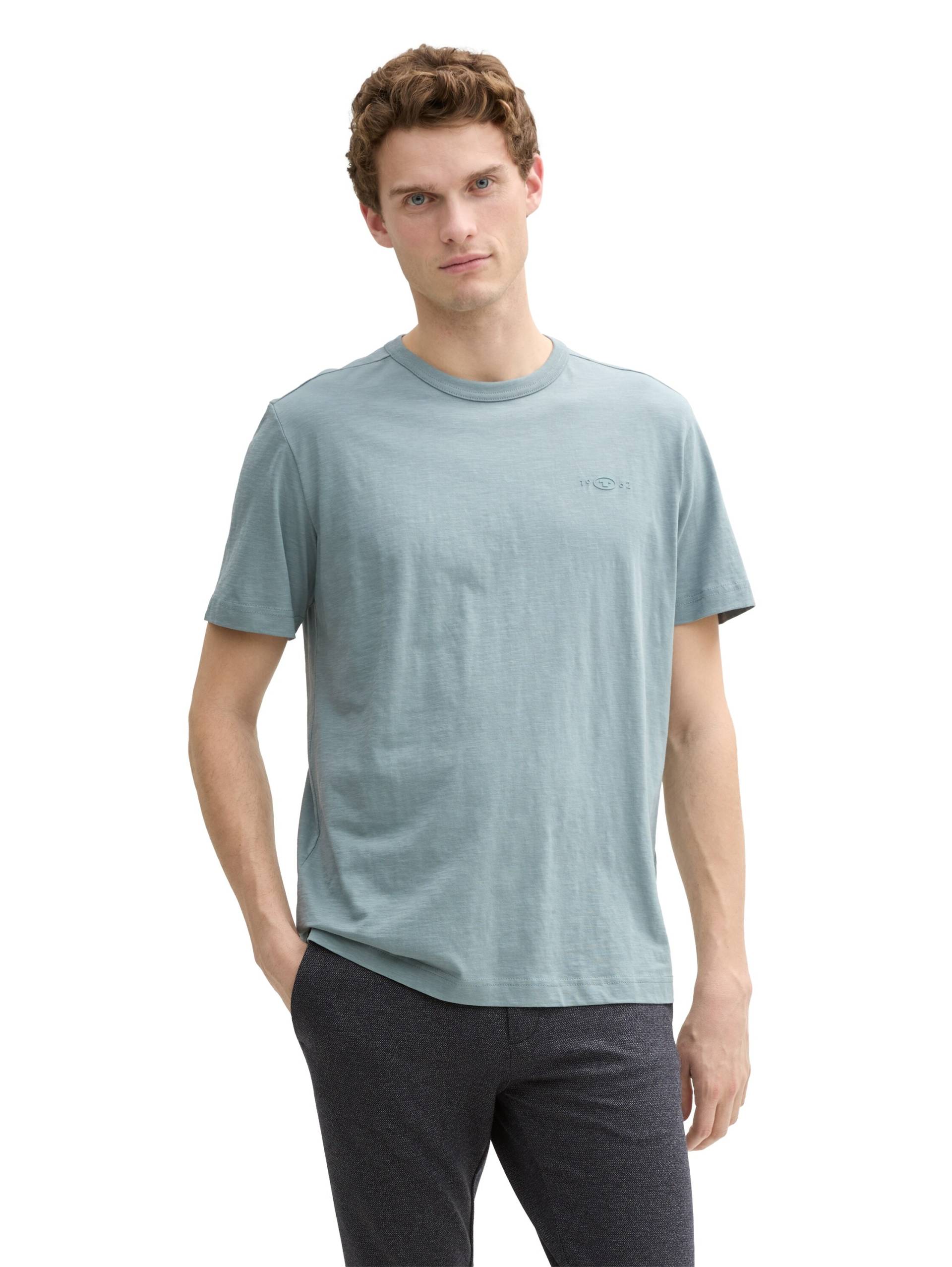 TOM TAILOR T-Shirt, mit Logo Stickerei von TOM TAILOR