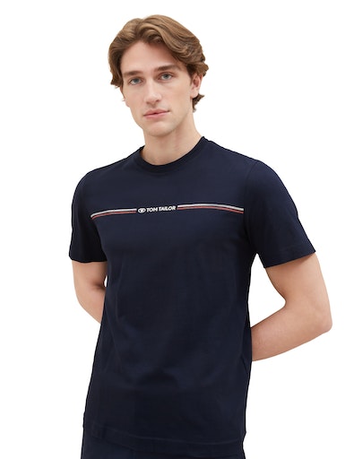 TOM TAILOR T-Shirt, mit Logofrontprint von TOM TAILOR