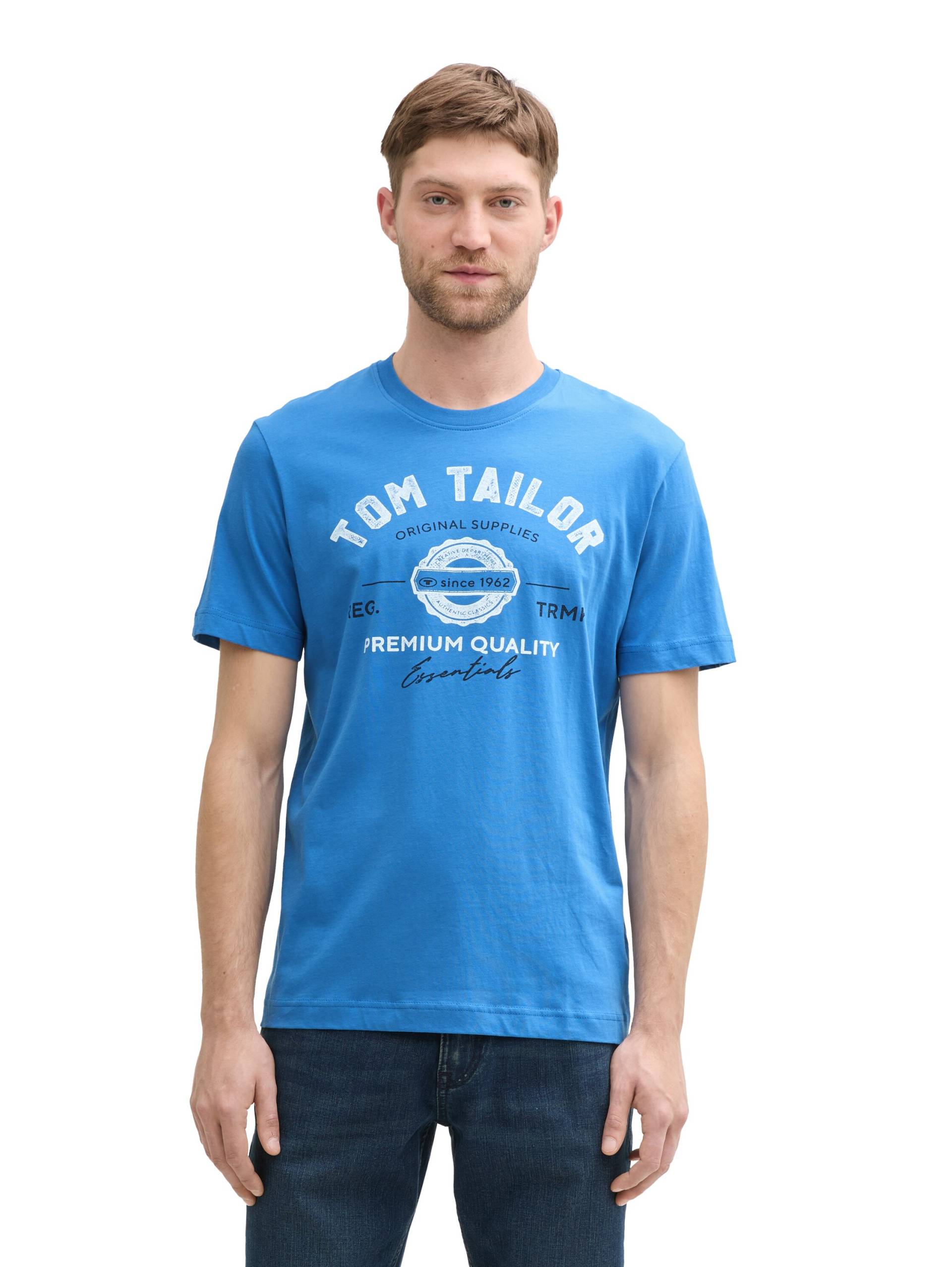 TOM TAILOR T-Shirt, mit grossem Logofrontprint von TOM TAILOR