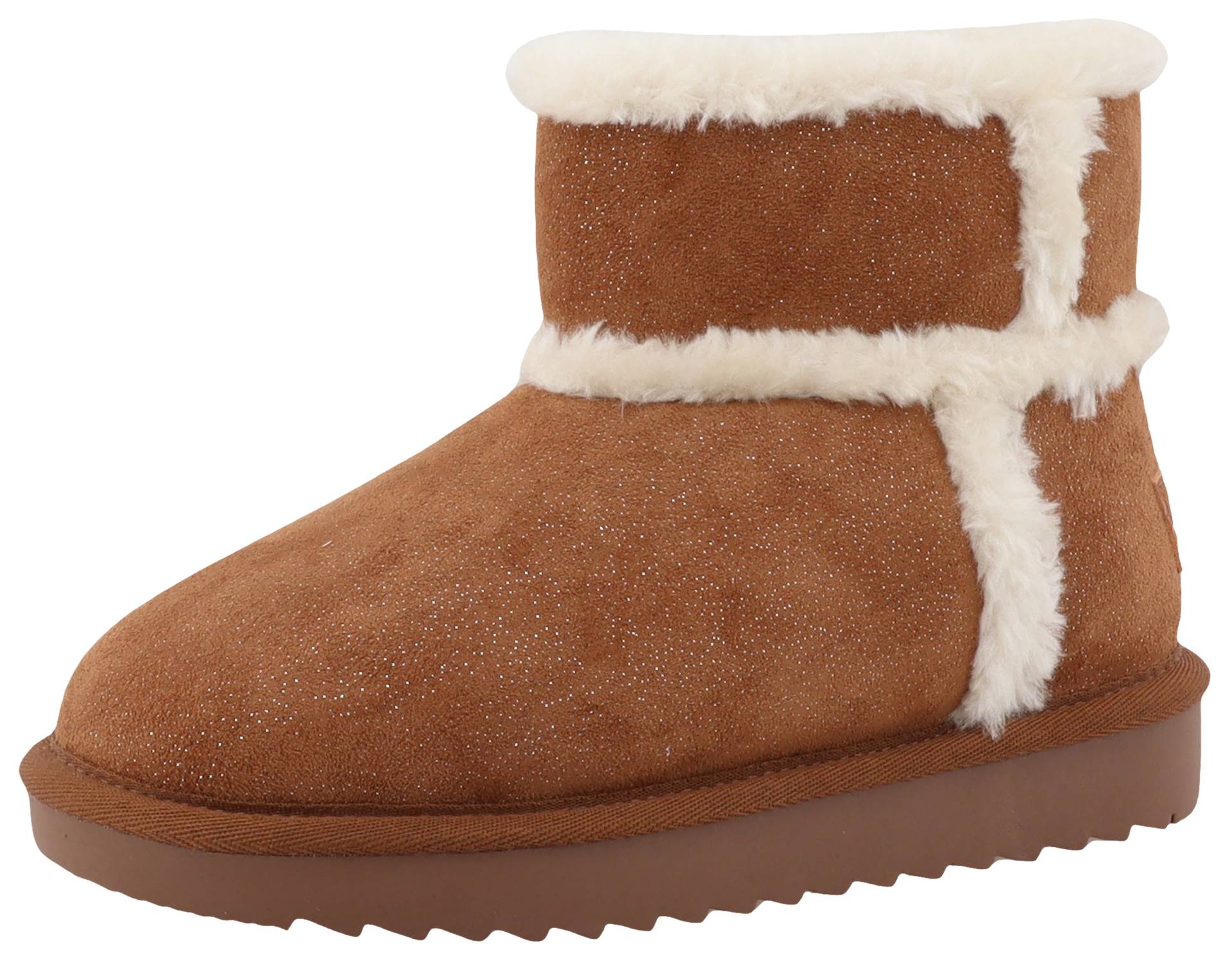 TOM TAILOR Winterboots, Plateau, Schlupfboots mit edlem Glitzerdruck TOM TAILOR Winterboots, Plateau, Schlupfboots mit edlem Glitzerdruck von TOM TAILOR