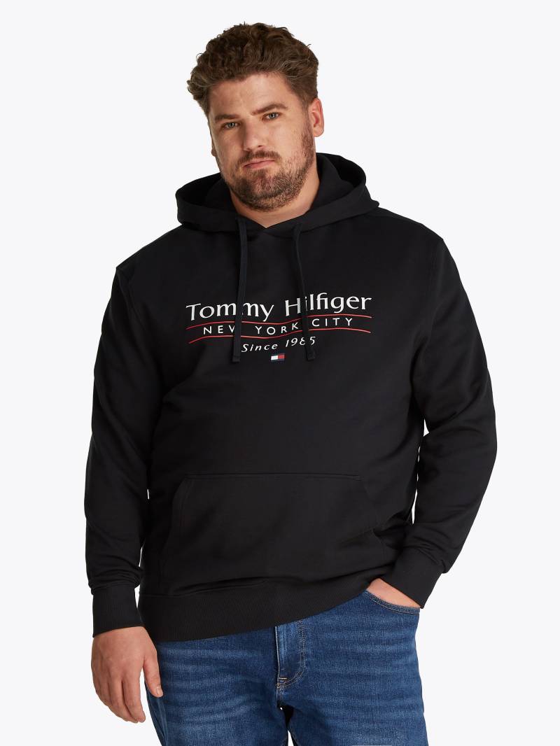 Tommy Hilfiger Big & Tall Kapuzensweatshirt »BT-HILFIGER CENTER STACK HOODY-B«, Grosse Grössen von TOMMY HILFIGER Big & Tall