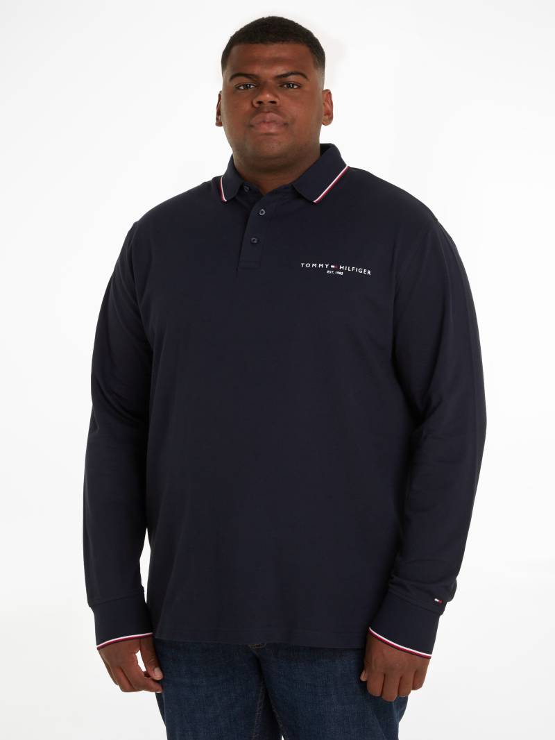 Tommy Hilfiger Big & Tall Langarm-Poloshirt »BT-TIPPED PLACE L/S SLIM POLO-B« von TOMMY HILFIGER Big & Tall