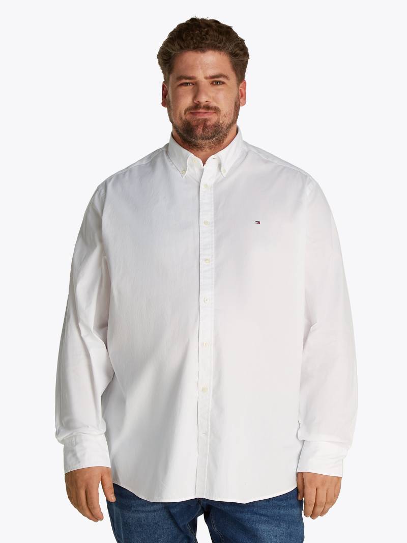 Tommy Hilfiger Big & Tall Langarmhemd »BT-FLEX POPLIN SOLID RF SHIRT-B«, Grosse Grössen von TOMMY HILFIGER Big & Tall