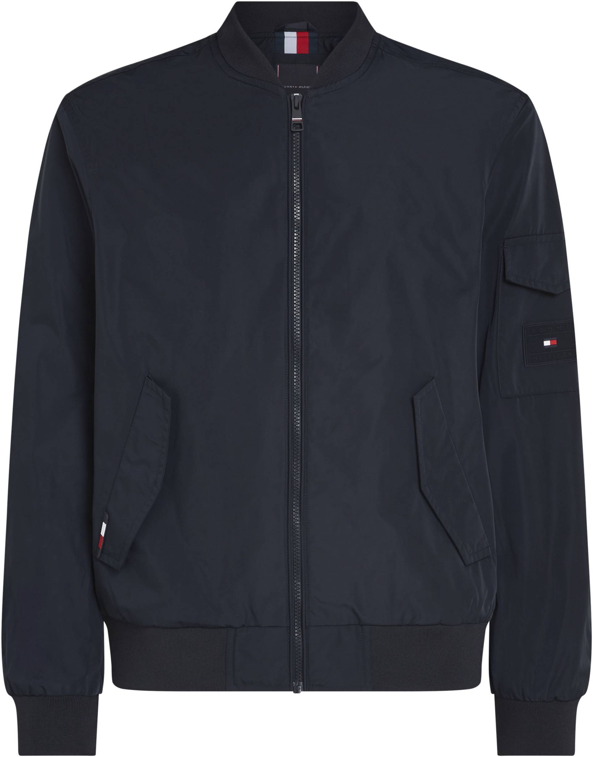 Tommy Hilfiger Big & Tall Outdoorjacke »BT-RECYCLED BOMBER-B«, Grosse Grössen mit Logopatch von TOMMY HILFIGER Big & Tall