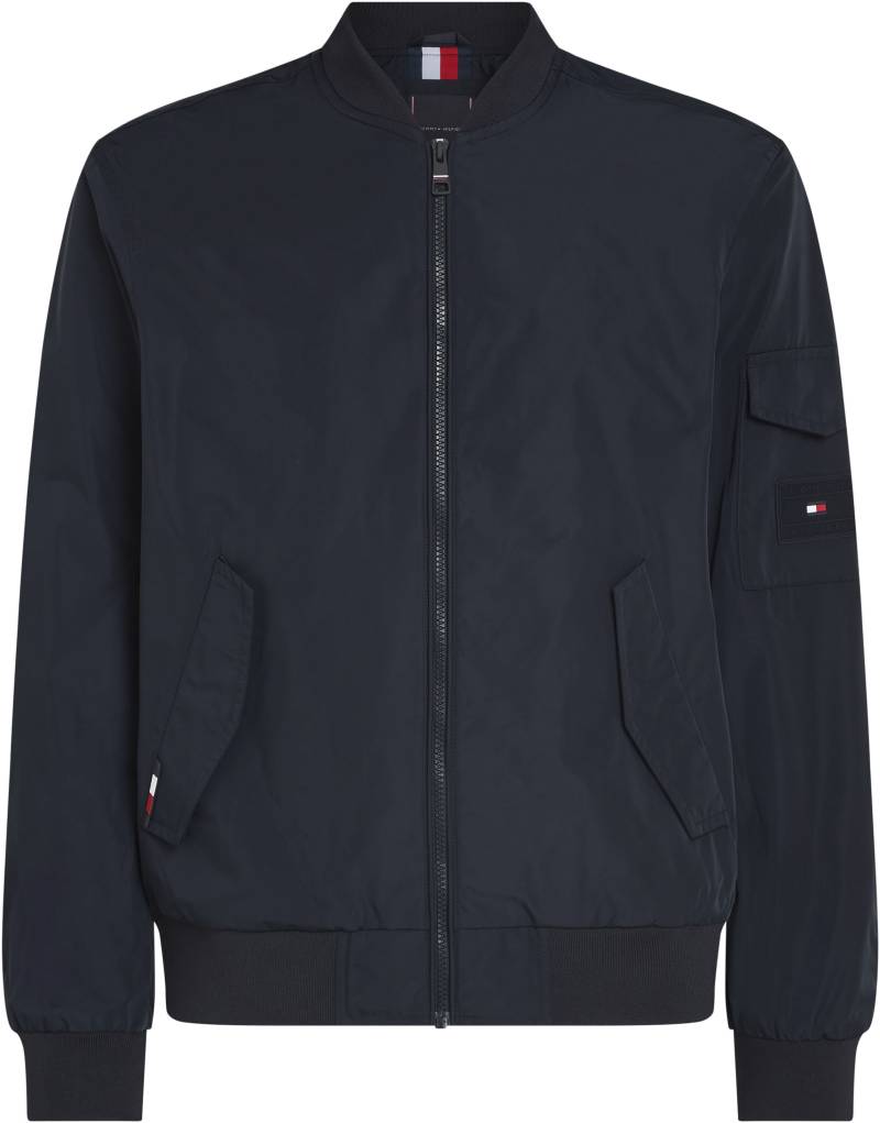 Tommy Hilfiger Big & Tall Outdoorjacke »BT-RECYCLED BOMBER-B«, Grosse Grössen mit Logopatch von TOMMY HILFIGER Big & Tall