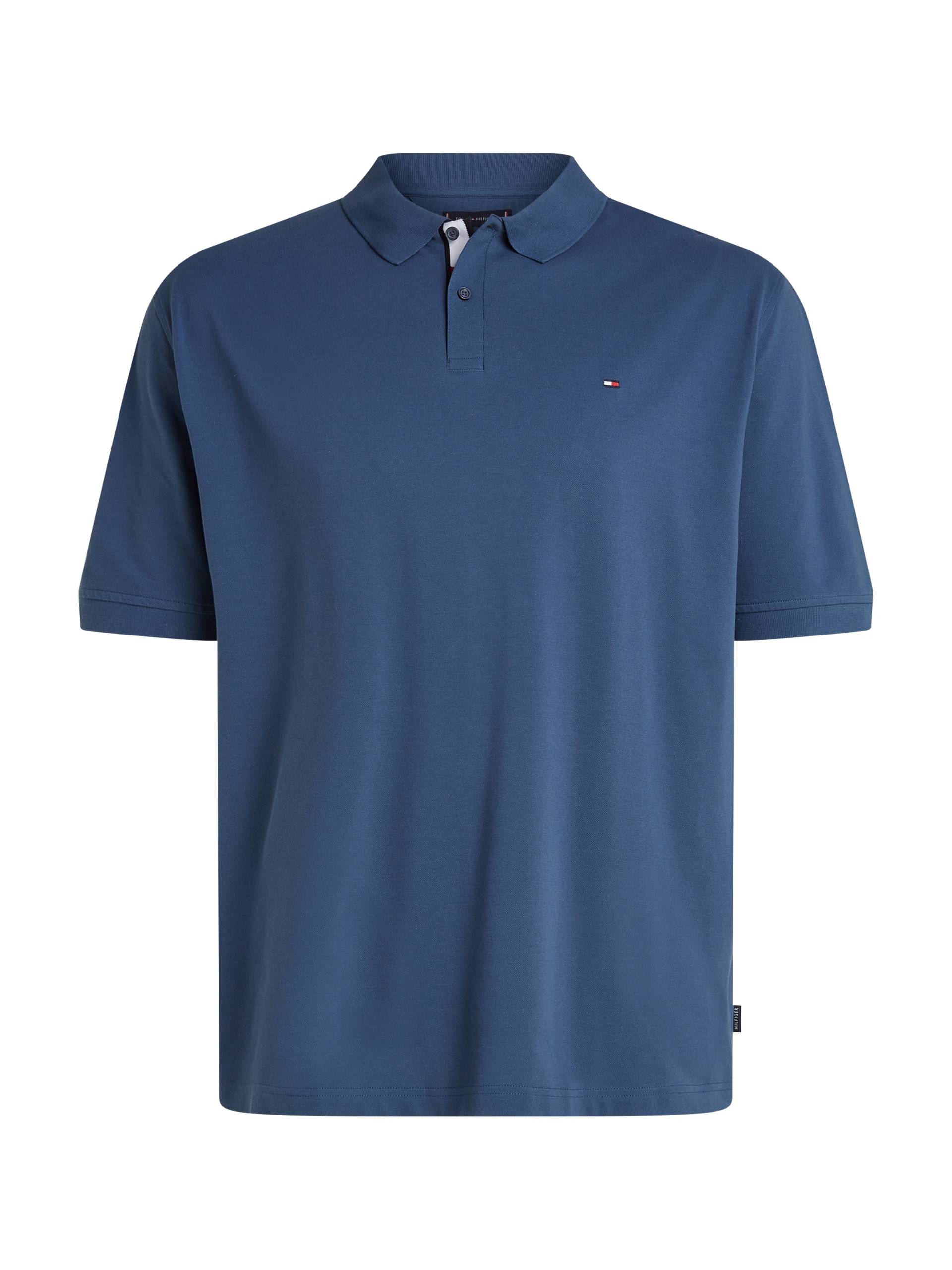 Tommy Hilfiger Big & Tall Poloshirt »BT-FLAG UNDER PLACKET REG POLO-B«, Grosse Grössen mit Logoprägung von TOMMY HILFIGER Big & Tall