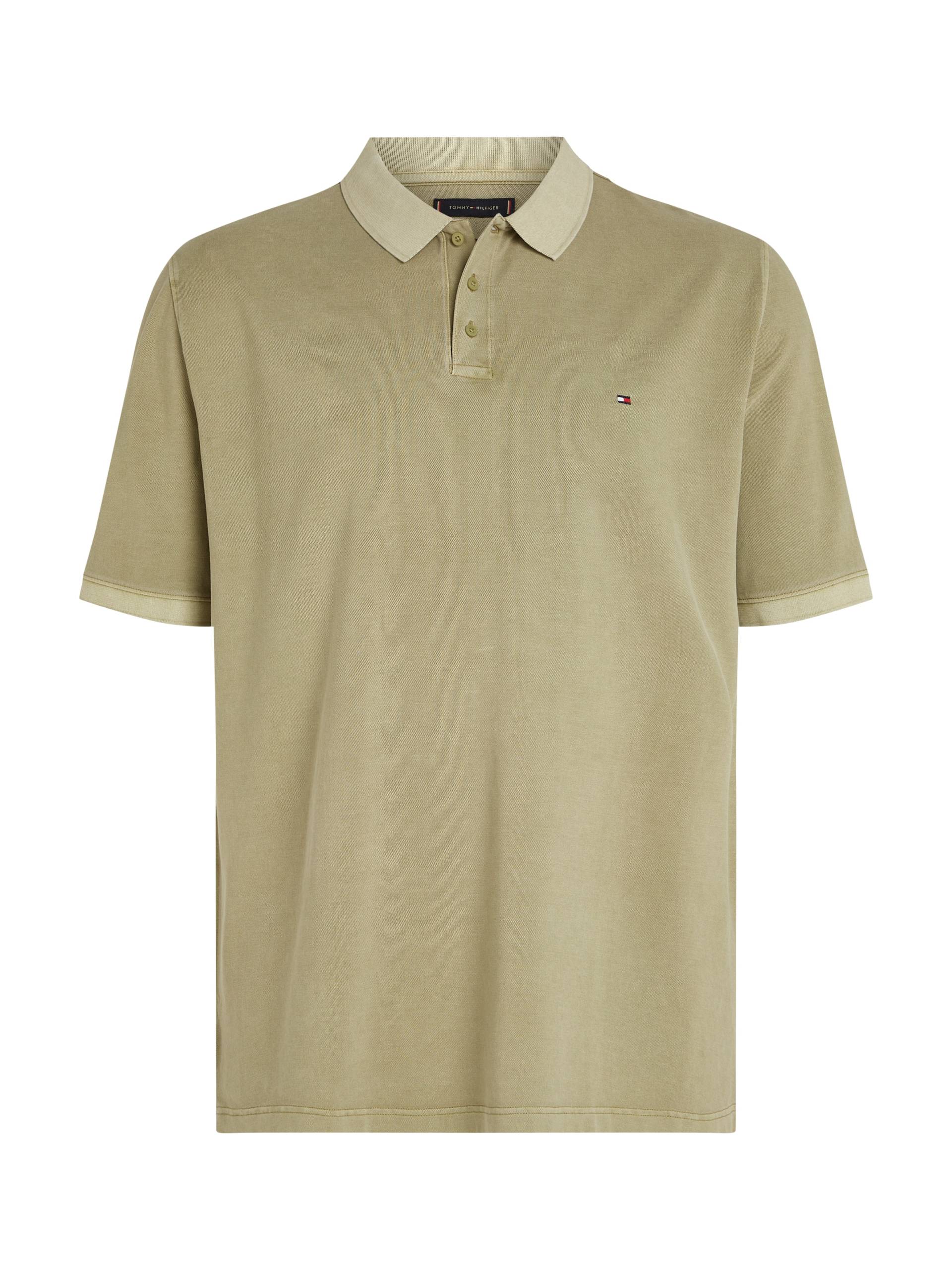 Tommy Hilfiger Big & Tall Poloshirt »BT - GARMENT DYE REG POLO«, Grosse Grössen, in gewaschener Optik von TOMMY HILFIGER Big & Tall