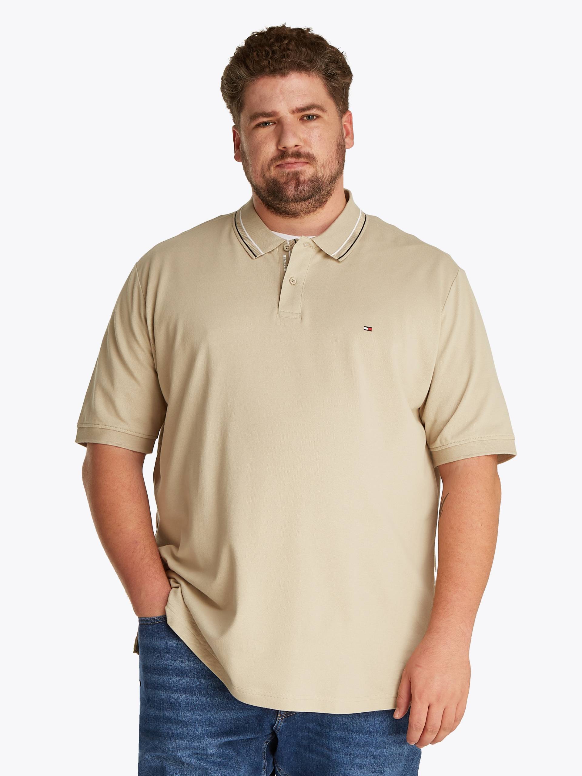 Tommy Hilfiger Big & Tall Poloshirt »BT-PLACKET INTEREST REG POLO-B«, Grosse Grössen von TOMMY HILFIGER Big & Tall