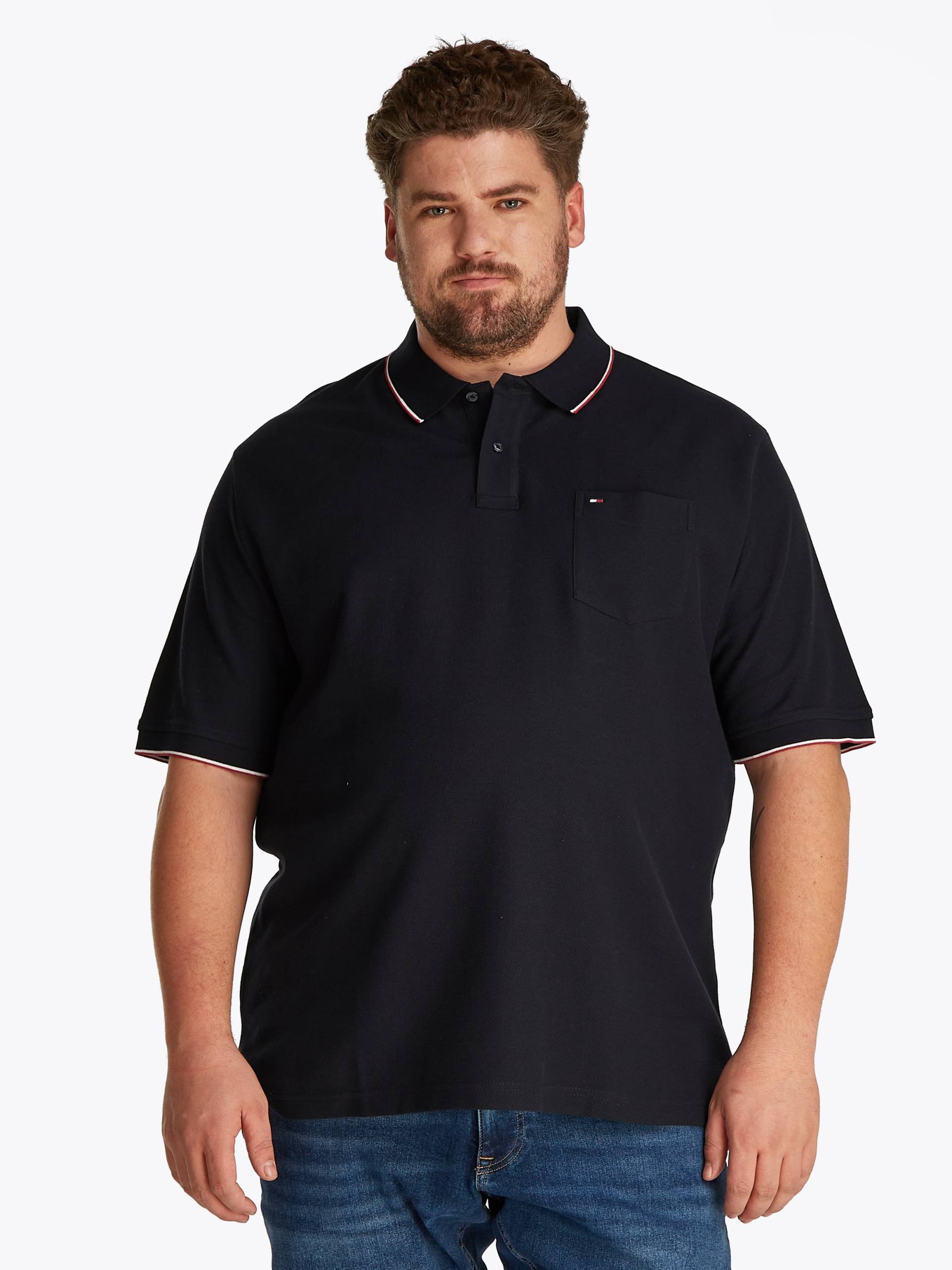 Tommy Hilfiger Big & Tall Poloshirt »BT-POCKET CLASSIC FIT POLO-B«, Grosse Grössen von TOMMY HILFIGER Big & Tall