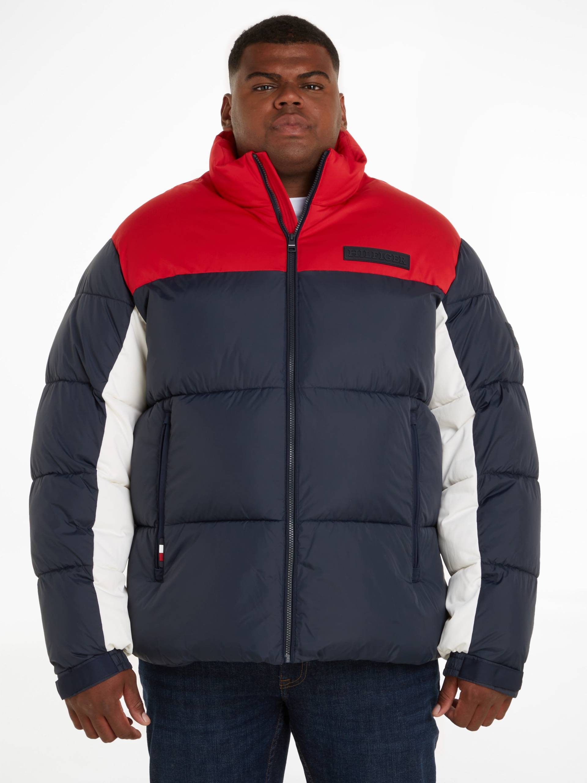 Tommy Hilfiger Big & Tall Steppjacke »BT-NEW YORK PUFFER JACKET-B«, ohne Kapuze von TOMMY HILFIGER Big & Tall