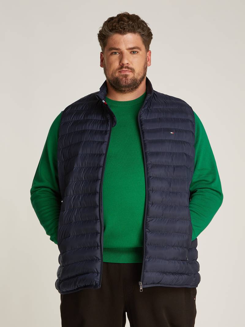 Tommy Hilfiger Big & Tall Steppweste »Bt-Packable Recycled Vest-B«, in Grossen Grössen, mit Logostickerei in Brusthöhe von TOMMY HILFIGER Big & Tall