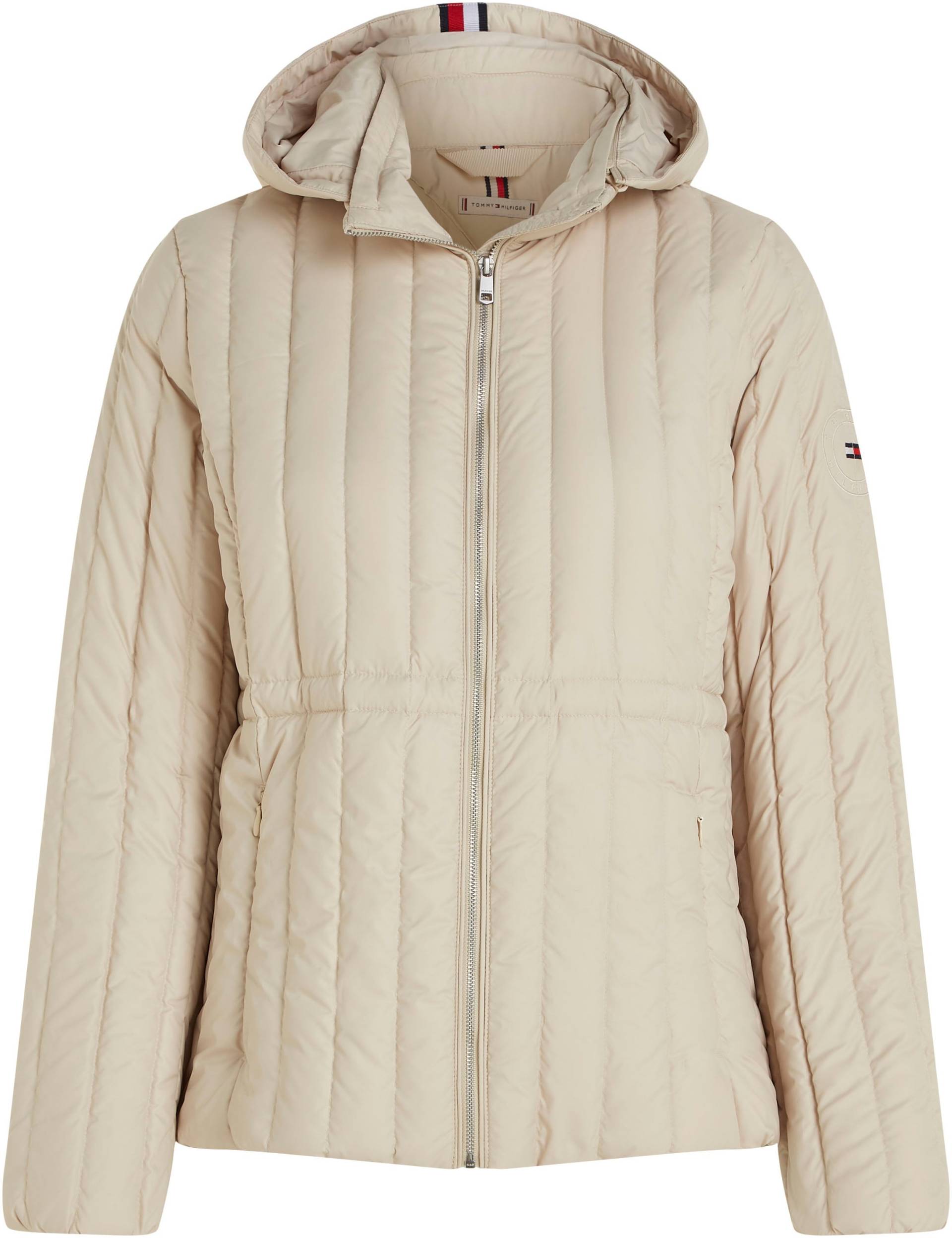 Tommy Hilfiger Curve Daunenjacke »CRV FEMININE LW DOWN JACKET«, mit Kapuze, mit Tommy Hilfiger Markenlabel von TOMMY HILFIGER Curve