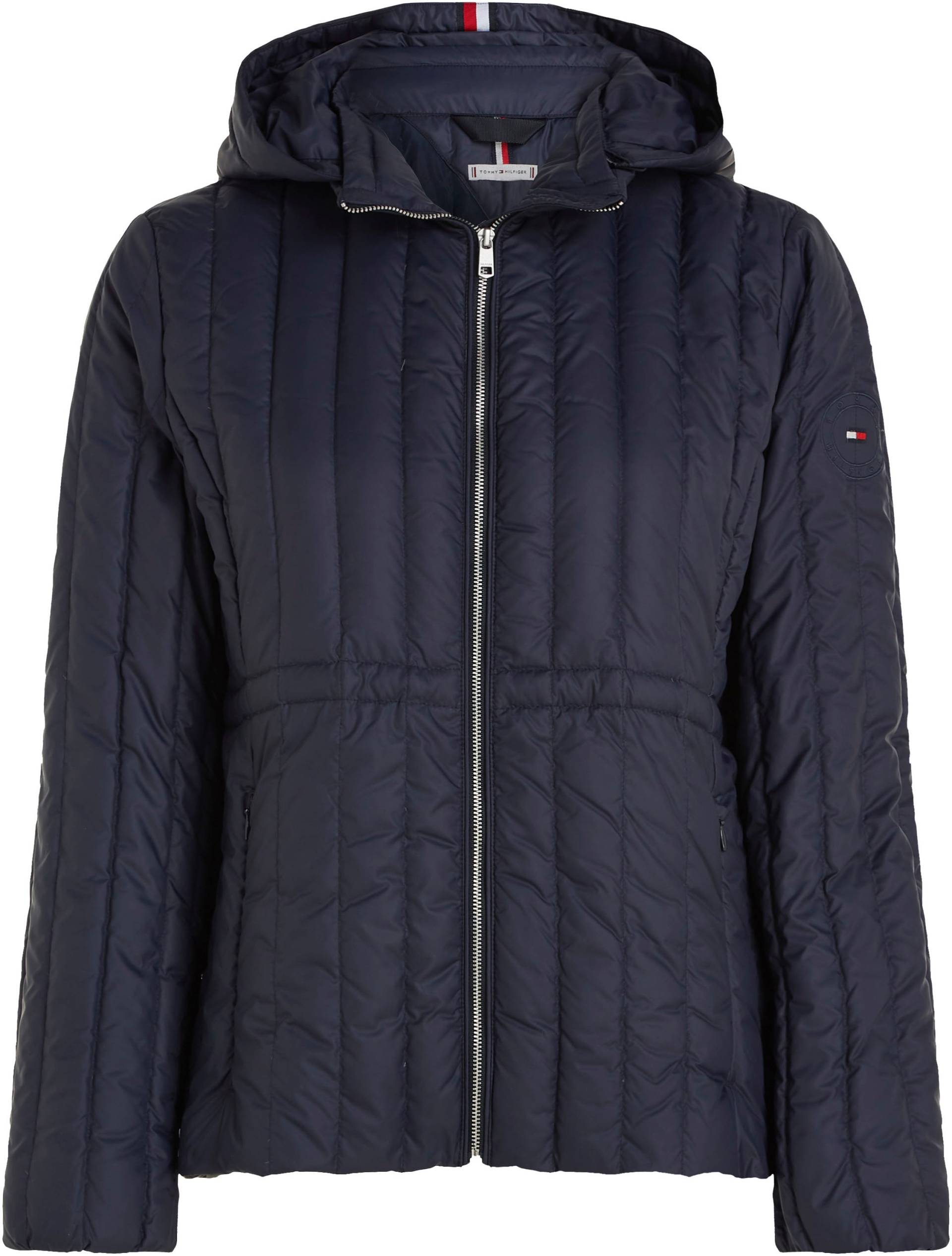 Tommy Hilfiger Curve Daunenjacke »CRV FEMININE LW DOWN JACKET«, mit Kapuze, mit Tommy Hilfiger Markenlabel von TOMMY HILFIGER Curve