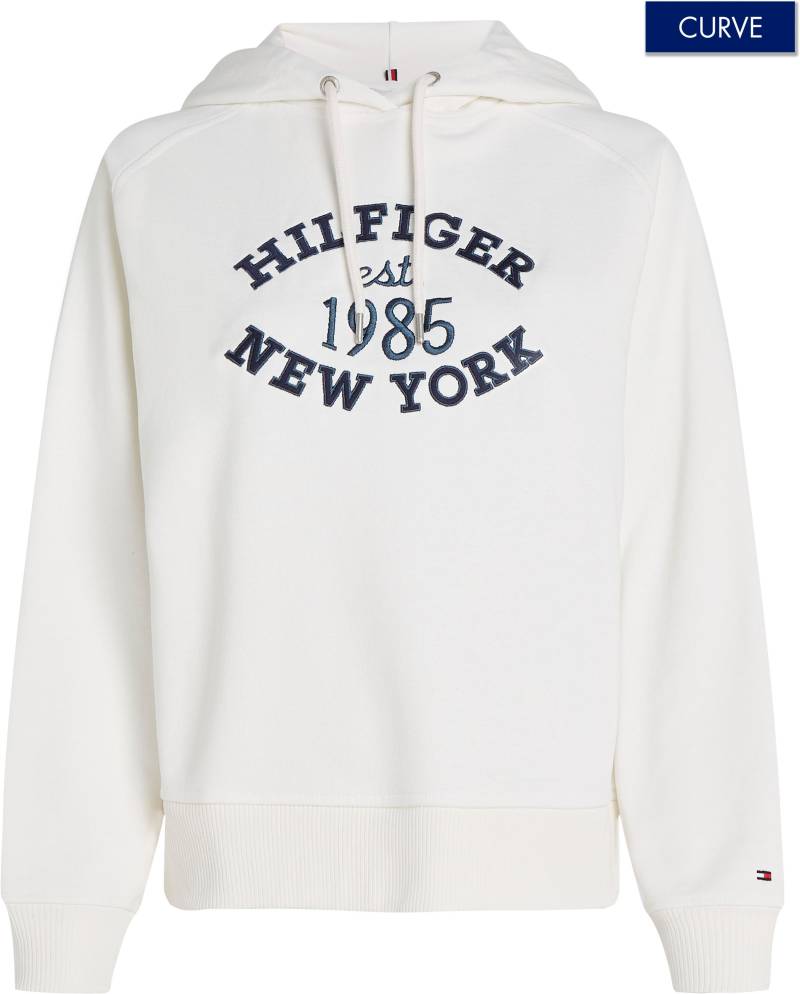 Tommy Hilfiger Curve Kapuzensweatshirt »CRV REG HILFIGER VARSITY HOODIE«, Grosse Grössen von TOMMY HILFIGER Curve