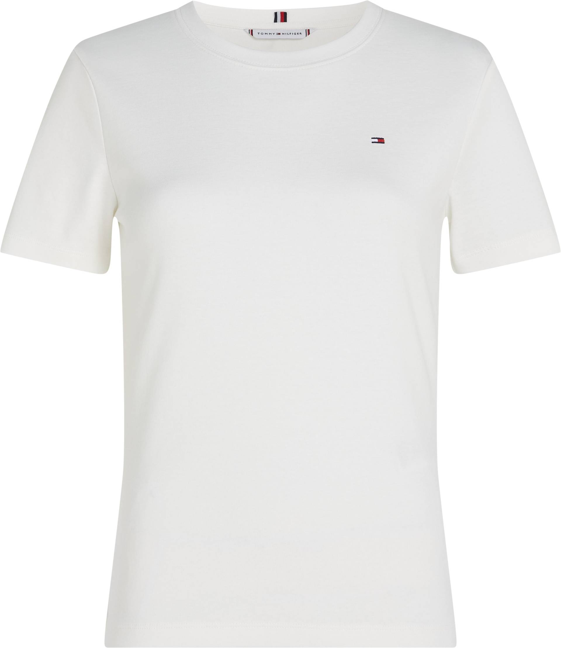 Tommy Hilfiger Curve Rundhalsshirt »CRV SLIM CODY C-NK SS«, in Grossen Grössen, mit Rundhals von TOMMY HILFIGER Curve