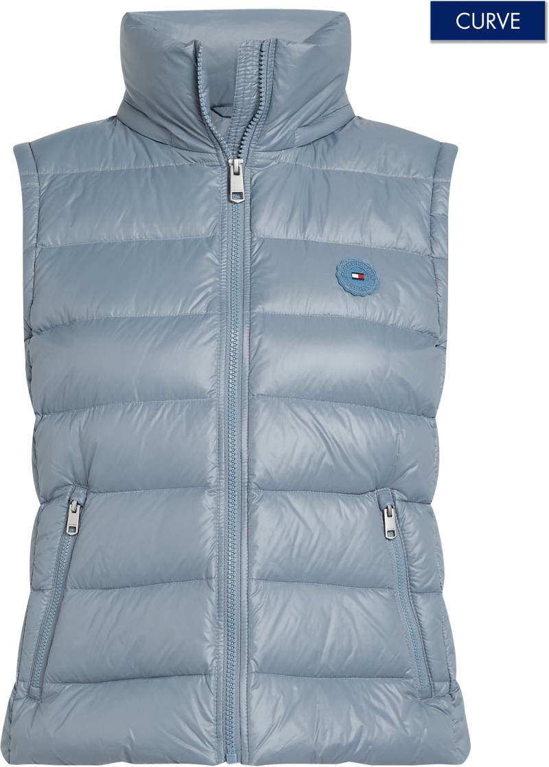 Tommy Hilfiger Curve Steppweste »CRV LW DOWN FEMININE GLOSS VEST«, in Grossen Grössen, mit leichtem Glanz, leichte Wattierung von TOMMY HILFIGER Curve