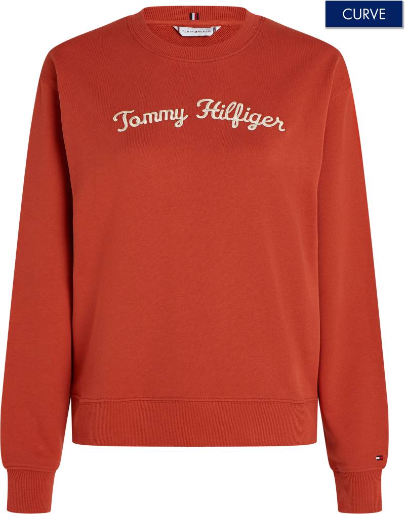 Tommy Hilfiger Curve Sweatshirt »CRV MDRN REG SCRIPT SWEATSHIRT«, Grosse Grössen von TOMMY HILFIGER Curve