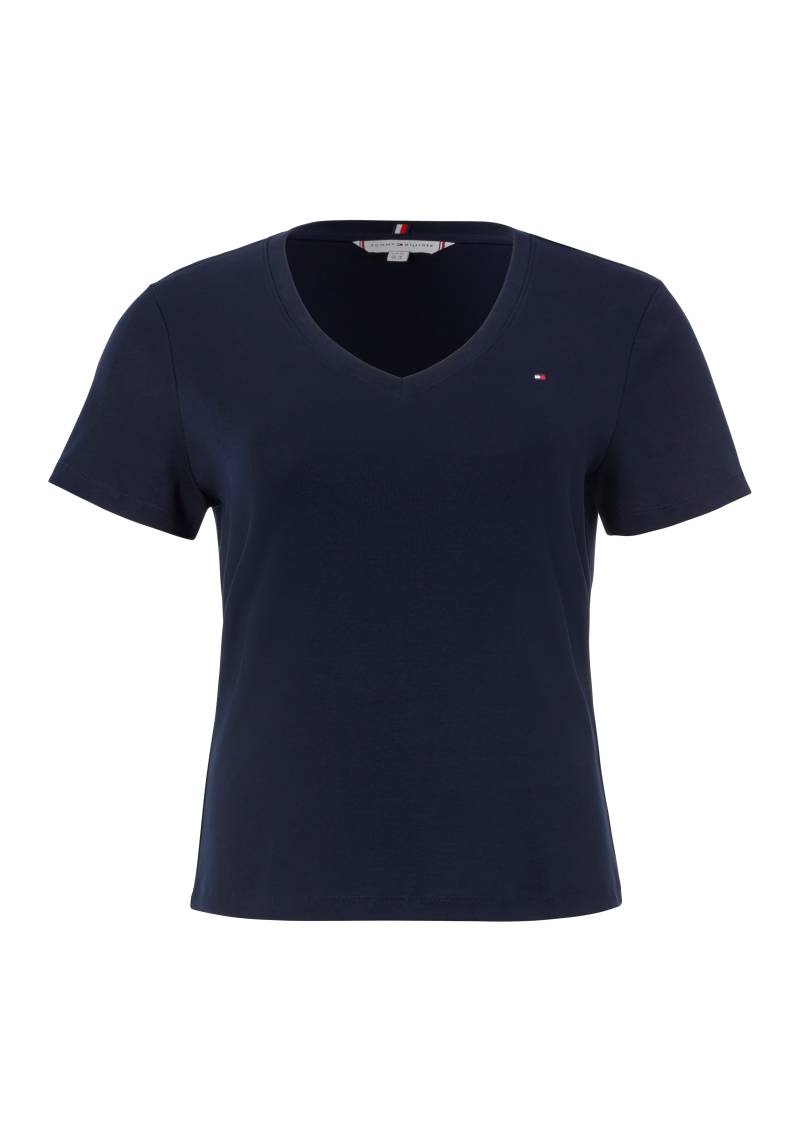 Tommy Hilfiger Curve V-Shirt »CRV SLIM CODY V-NK SS«, in Grossen Grössen von TOMMY HILFIGER Curve