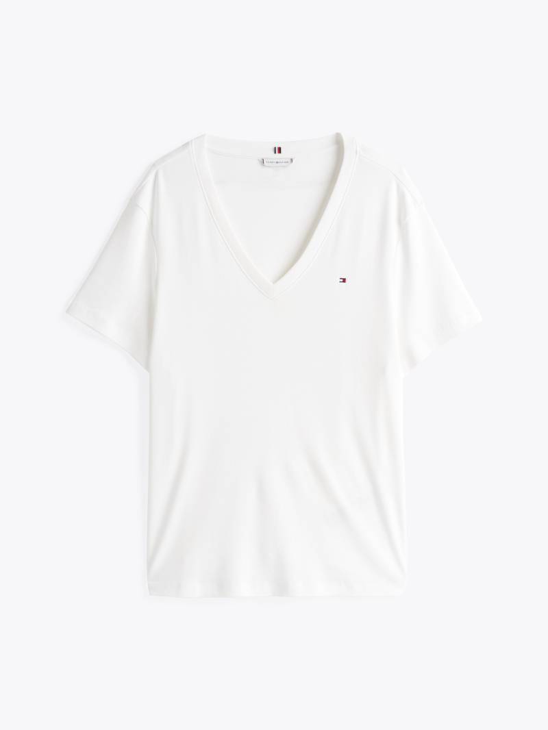 Tommy Hilfiger Curve V-Shirt »CRV SLIM CODY V-NK SS«, in Grossen Grössen von TOMMY HILFIGER Curve