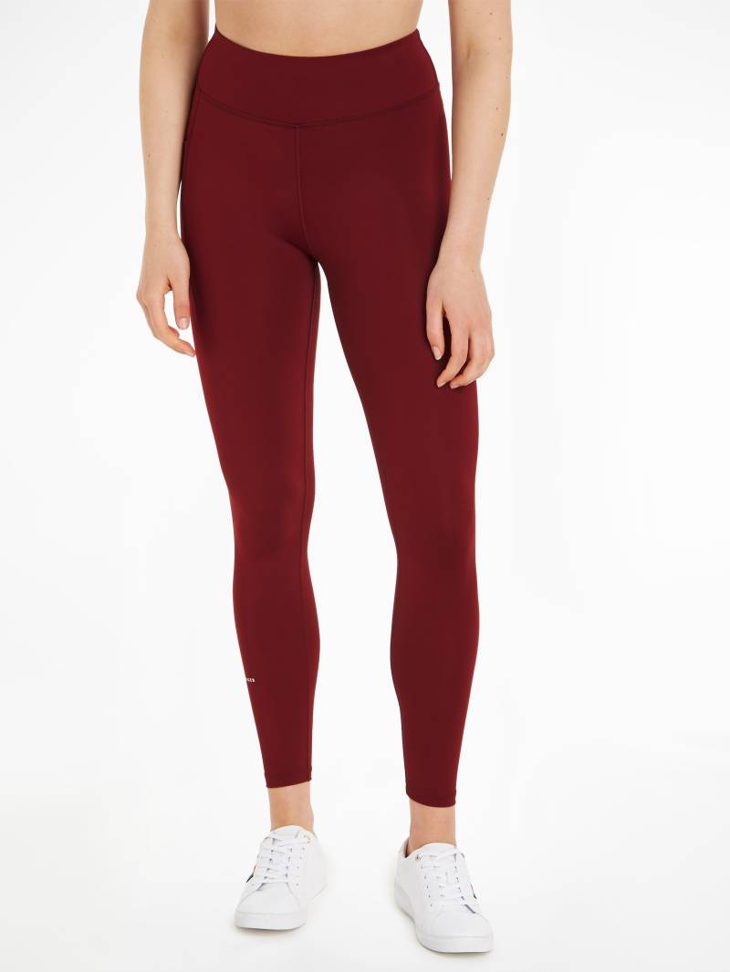 Tommy Hilfiger Sport Funktionsleggings »ESS RW MINI CORP LEGGING«, mit hohem Taillenbund, Hilfiger Logo-Schriftzug am Beinabschluss von TOMMY HILFIGER Sport