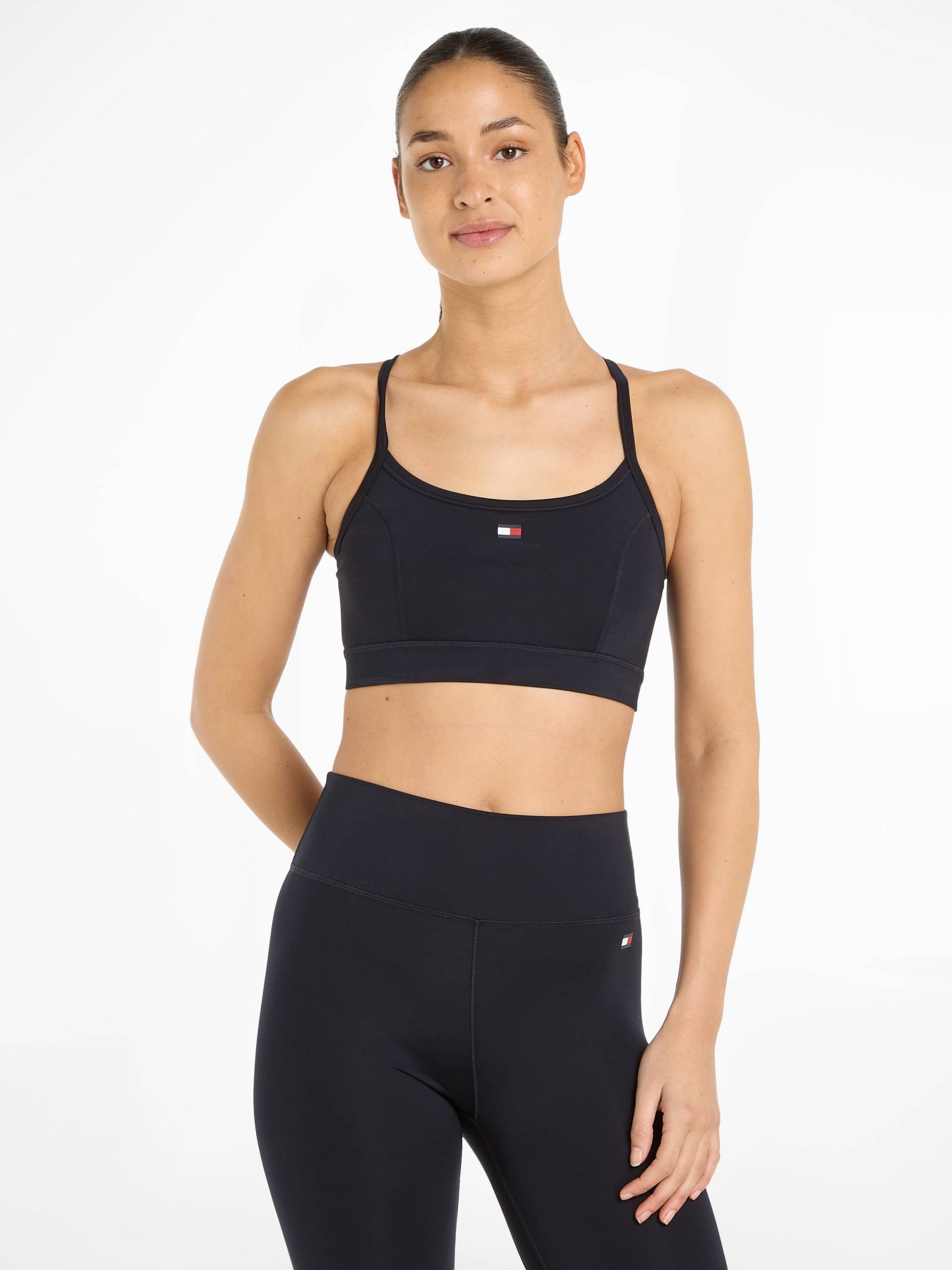 Tommy Hilfiger Sport Sport-Bustier »ESSENTIALS FLAG LOW INT BRA«, mit Trägern für leichten Halt von TOMMY HILFIGER Sport