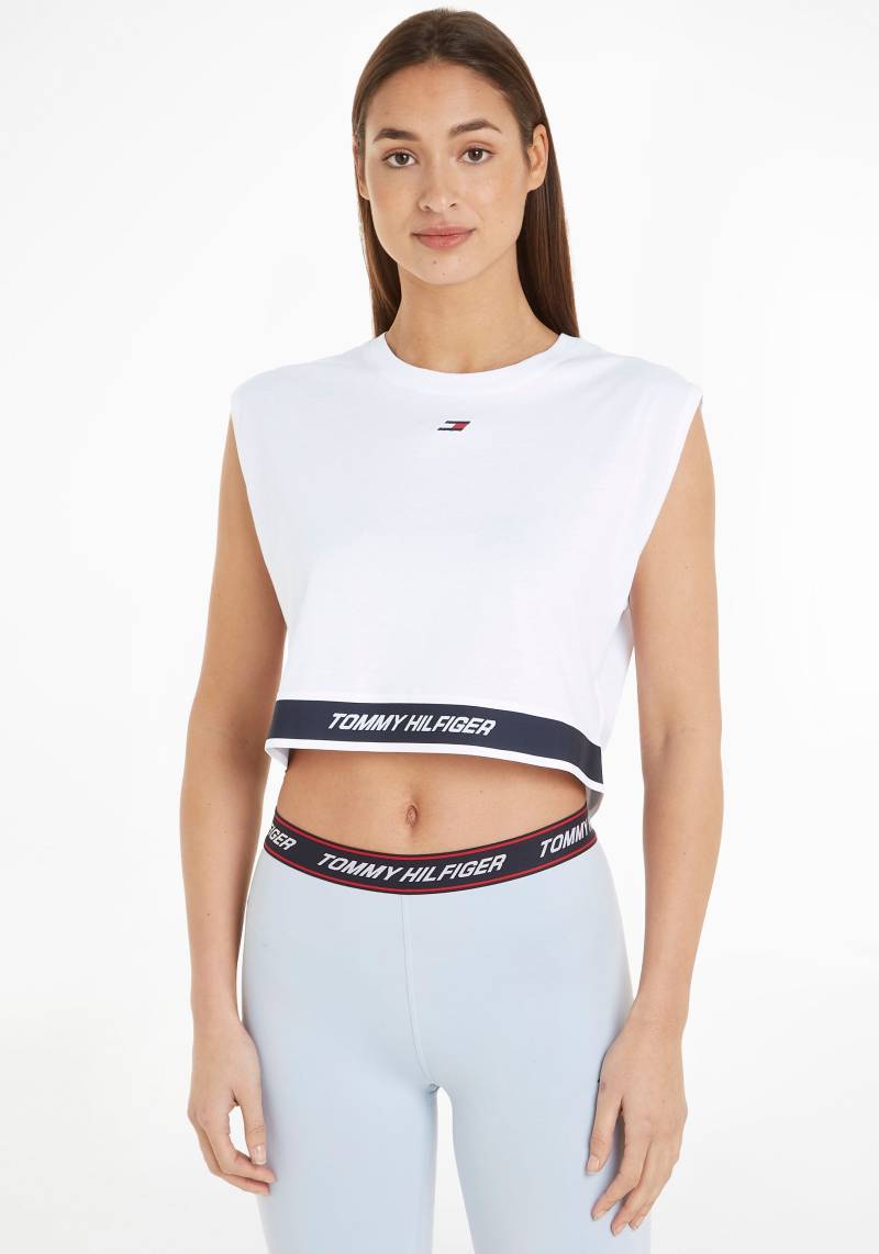 Tommy Hilfiger Sport T-Shirt »RELAXED TAPE C-NK TANK«, mit Tommy Hilfiger Sport Markenlabel von TOMMY HILFIGER Sport