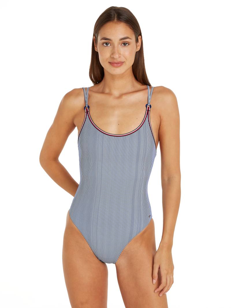 Tommy Hilfiger Swimwear Badeanzug »ONE PIECE PRINT«, mit Streifenmuster von TOMMY HILFIGER Swimwear