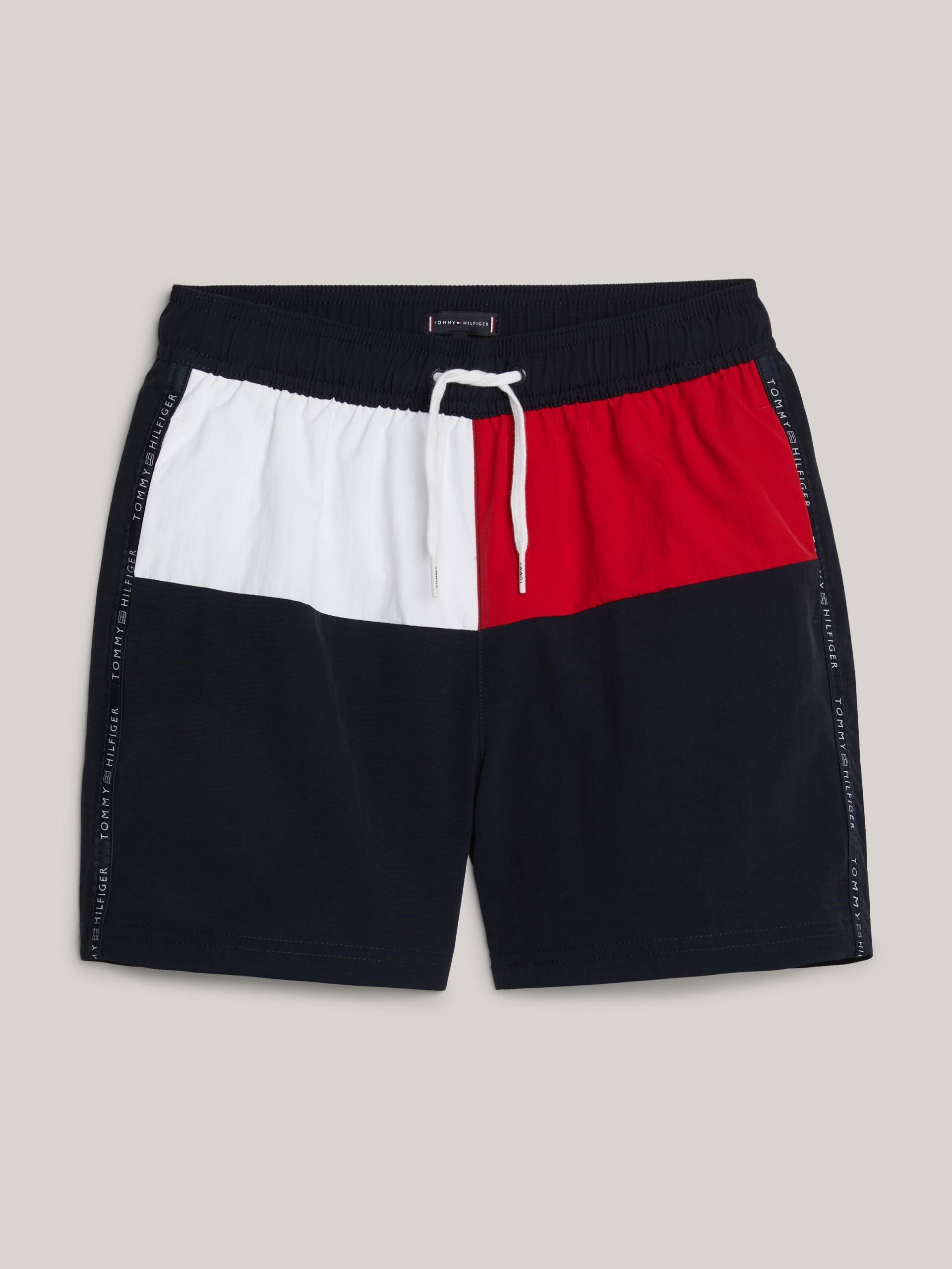 Tommy Hilfiger Swimwear Badeshorts »MEDIUM DRAWSTRING«, im Color Block-Design von TOMMY HILFIGER Swimwear