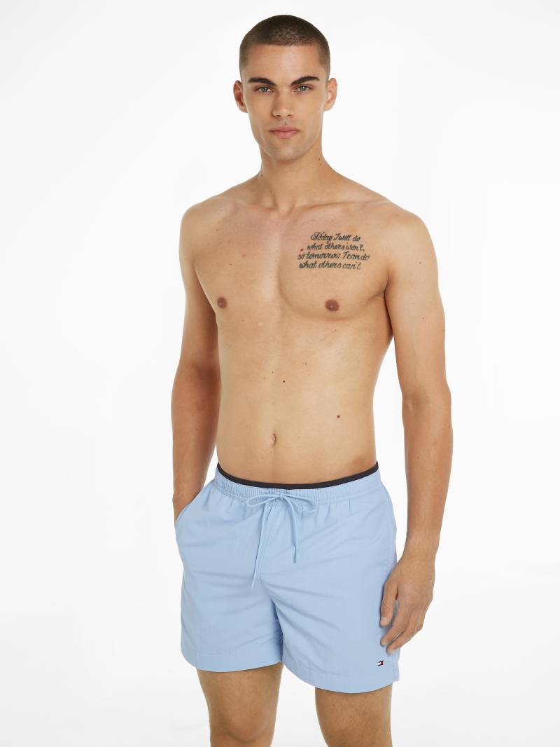 Tommy Hilfiger Swimwear Badeshorts »MEDIUM DRAWSTRING«, mit Brandlabel auf dem Bund von TOMMY HILFIGER Swimwear