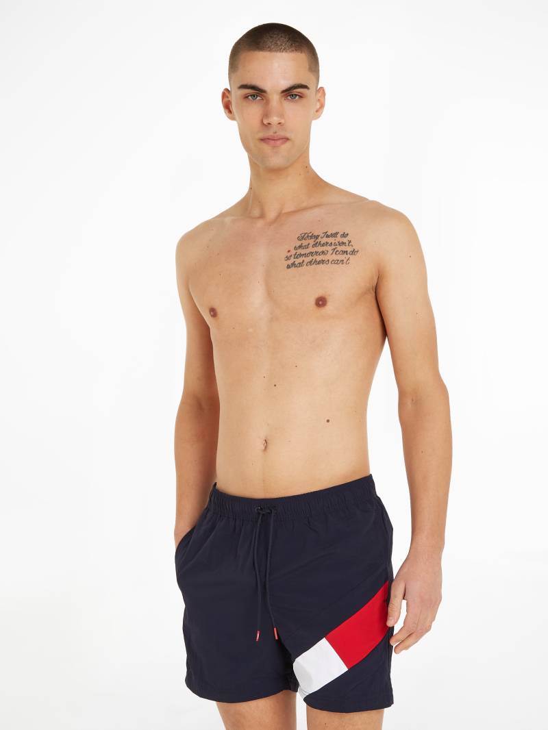 Tommy Hilfiger Swimwear Badeshorts »SF MEDIUM DRAWSTRING«, mit Tommy Hilfiger Markenlabel von TOMMY HILFIGER Swimwear