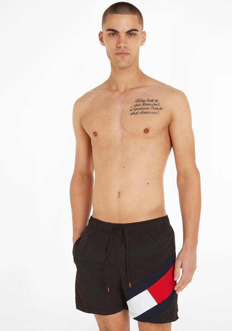 Tommy Hilfiger Swimwear Badeshorts »SF MEDIUM DRAWSTRING«, mit Tommy Hilfiger Markenlabel von TOMMY HILFIGER Swimwear