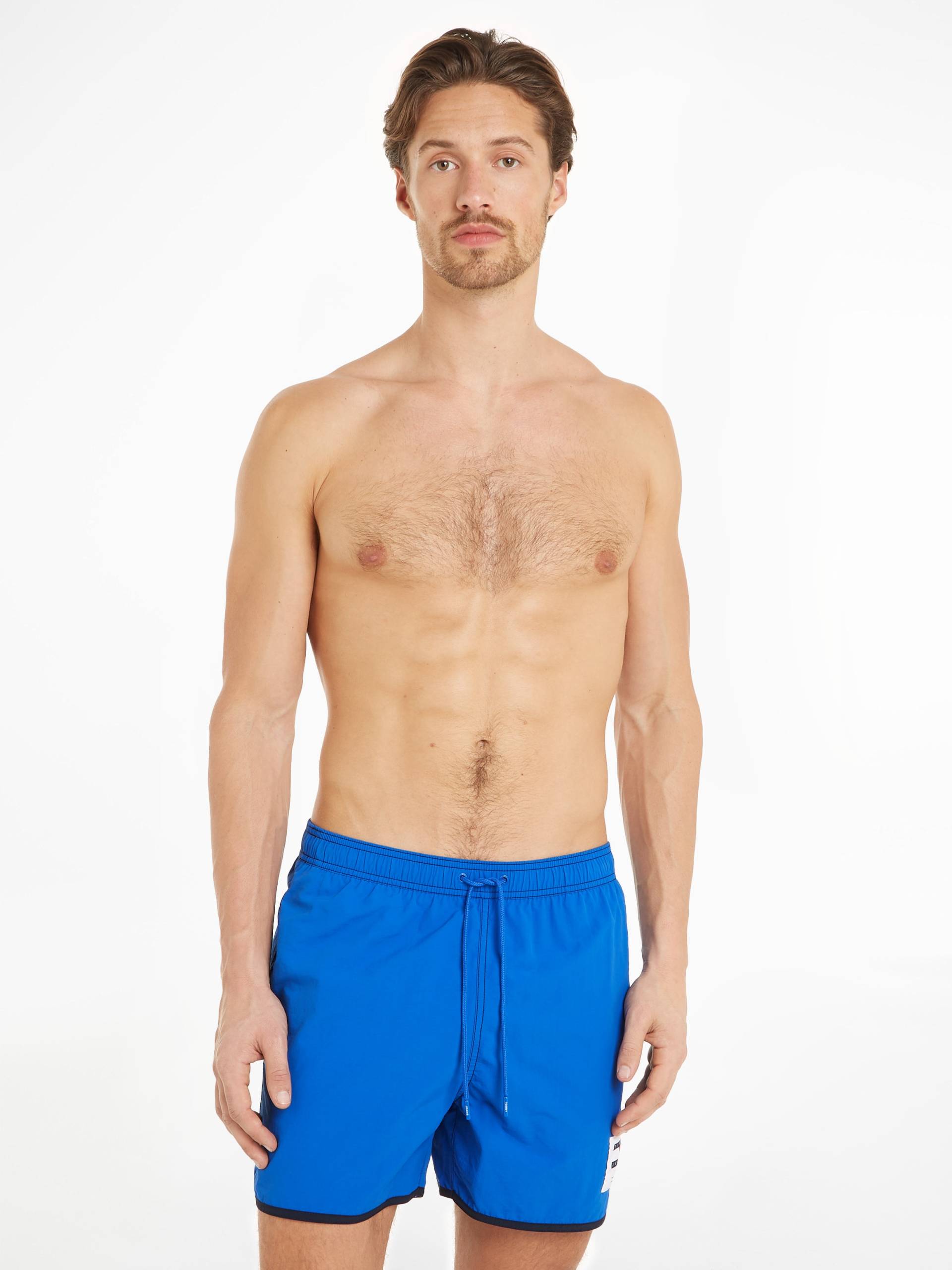 Tommy Hilfiger Swimwear Badeshorts »SF MEDIUM DRAWSTRING«, mit kontrastfarbenen Details von TOMMY HILFIGER Swimwear