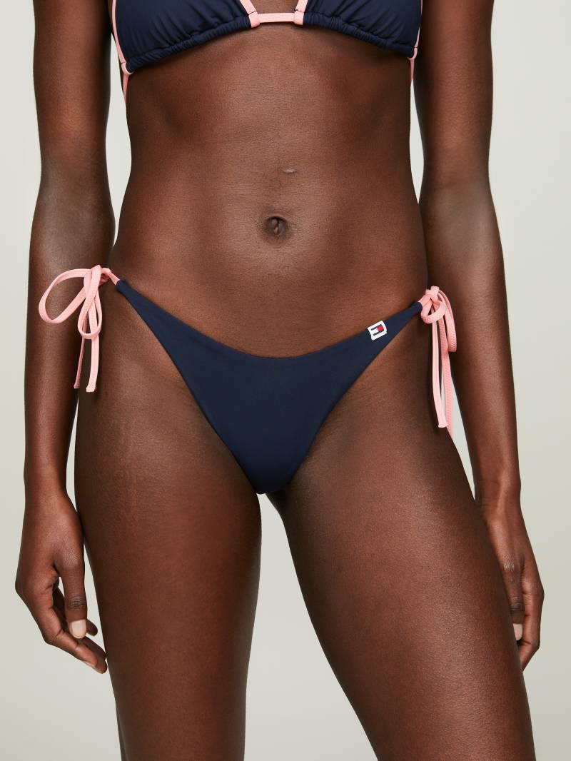 Tommy Hilfiger Swimwear Bikini-Hose »BANANA STRING SIDE TIE«, mit Logodruck von TOMMY HILFIGER Swimwear