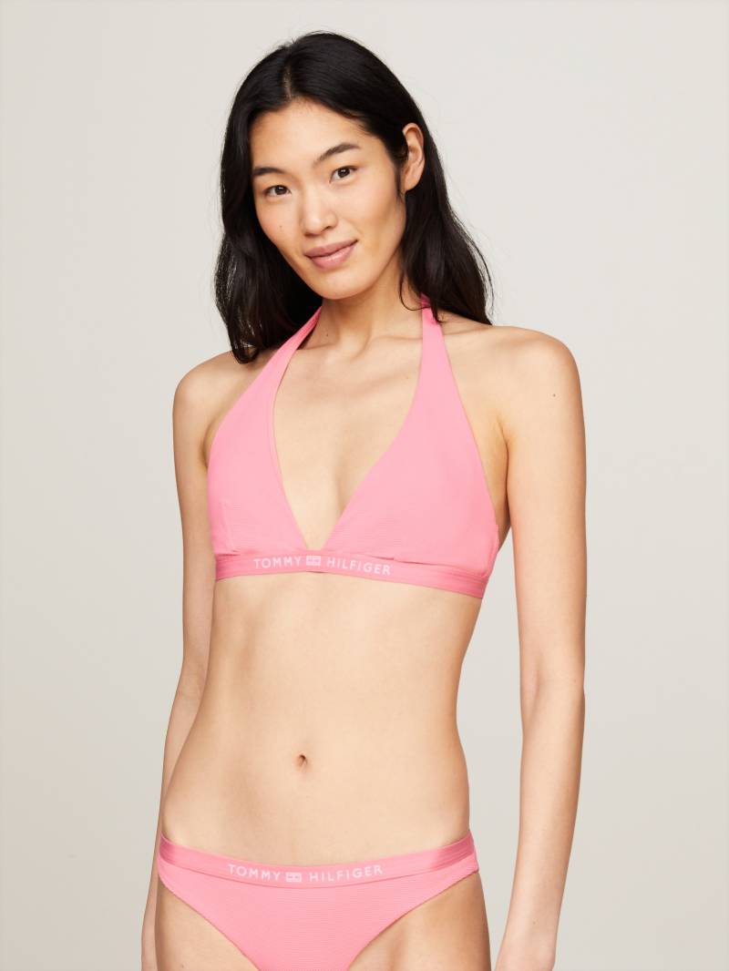 Tommy Hilfiger Swimwear Triangel-Bikini-Top »TRIANGLE FIXED RP«, mit Logoschriftzug von TOMMY HILFIGER Swimwear