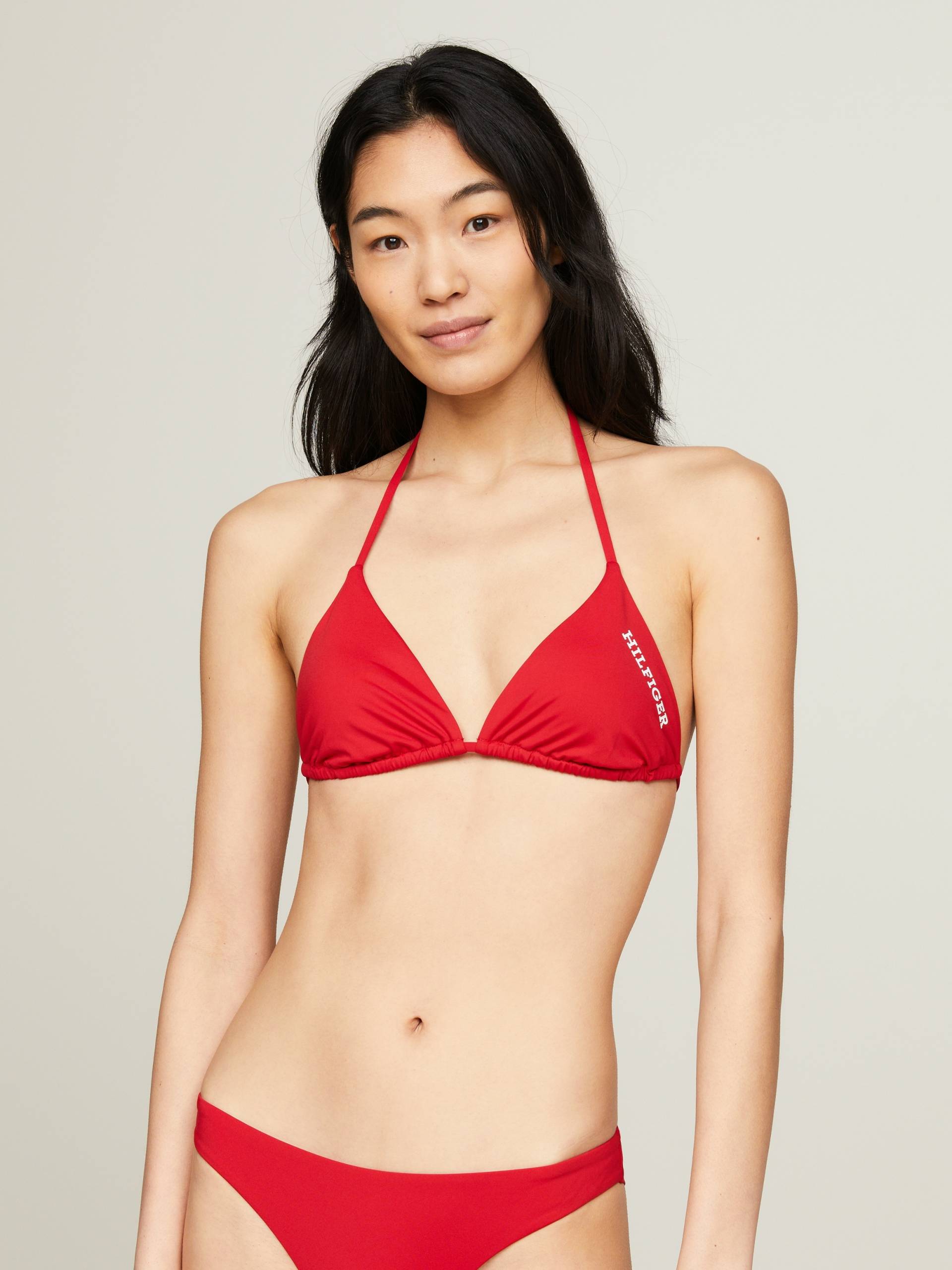 Tommy Hilfiger Swimwear Triangel-Bikini-Top »TRIANGLE RP«, mit Logoschriftzug von TOMMY HILFIGER Swimwear