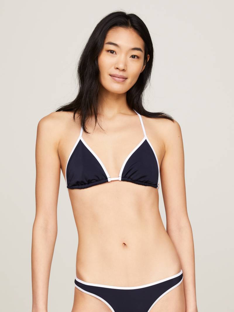 Tommy Hilfiger Swimwear Triangel-Bikini-Top »TRIANGLE RP«, mit kontrastfarbenen Details von TOMMY HILFIGER Swimwear