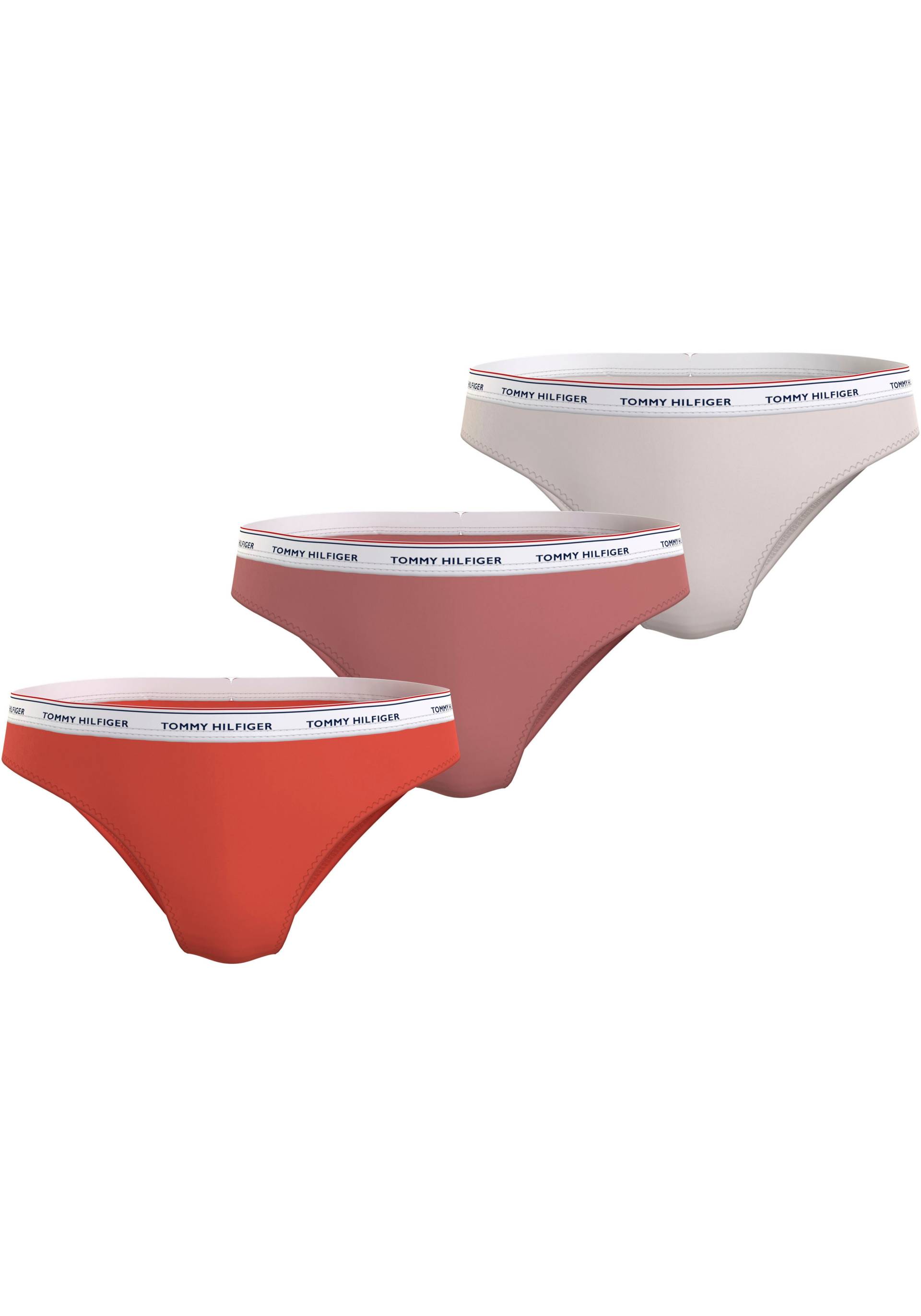 Tommy Hilfiger Underwear Bikinislip »3 PACK BIKINI (EXT SIZES)«, (Packung, 3er), mit Tommy Hilfiger Logobund von TOMMY HILFIGER Underwear