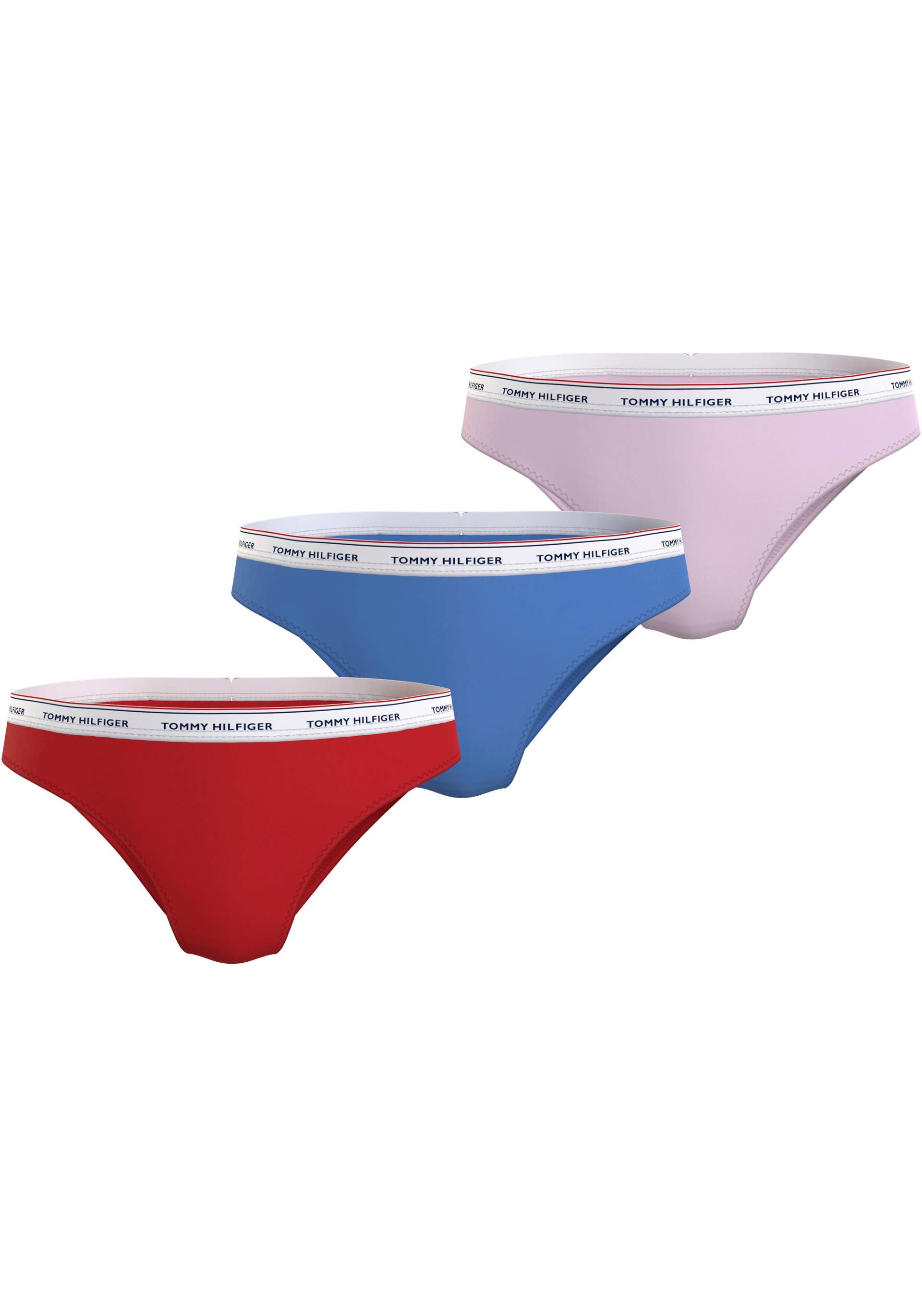 Tommy Hilfiger Underwear Bikinislip »3 PACK BIKINI (EXT SIZES)«, (Packung, 3er), mit Tommy Hilfiger Logobund von TOMMY HILFIGER Underwear