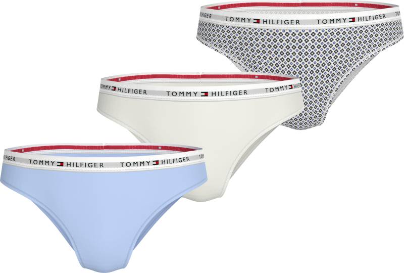 Tommy Hilfiger Underwear Bikinislip »3 PACK BIKINI (EXT. SIZES)«, (Packung, 3 St., 3er), mit Logoschriftzug von TOMMY HILFIGER Underwear