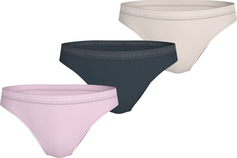 Tommy Hilfiger Underwear Bikinislip »3 PACK BIKINI«, (Packung, 3 St., 3er), mit Logobund von TOMMY HILFIGER Underwear