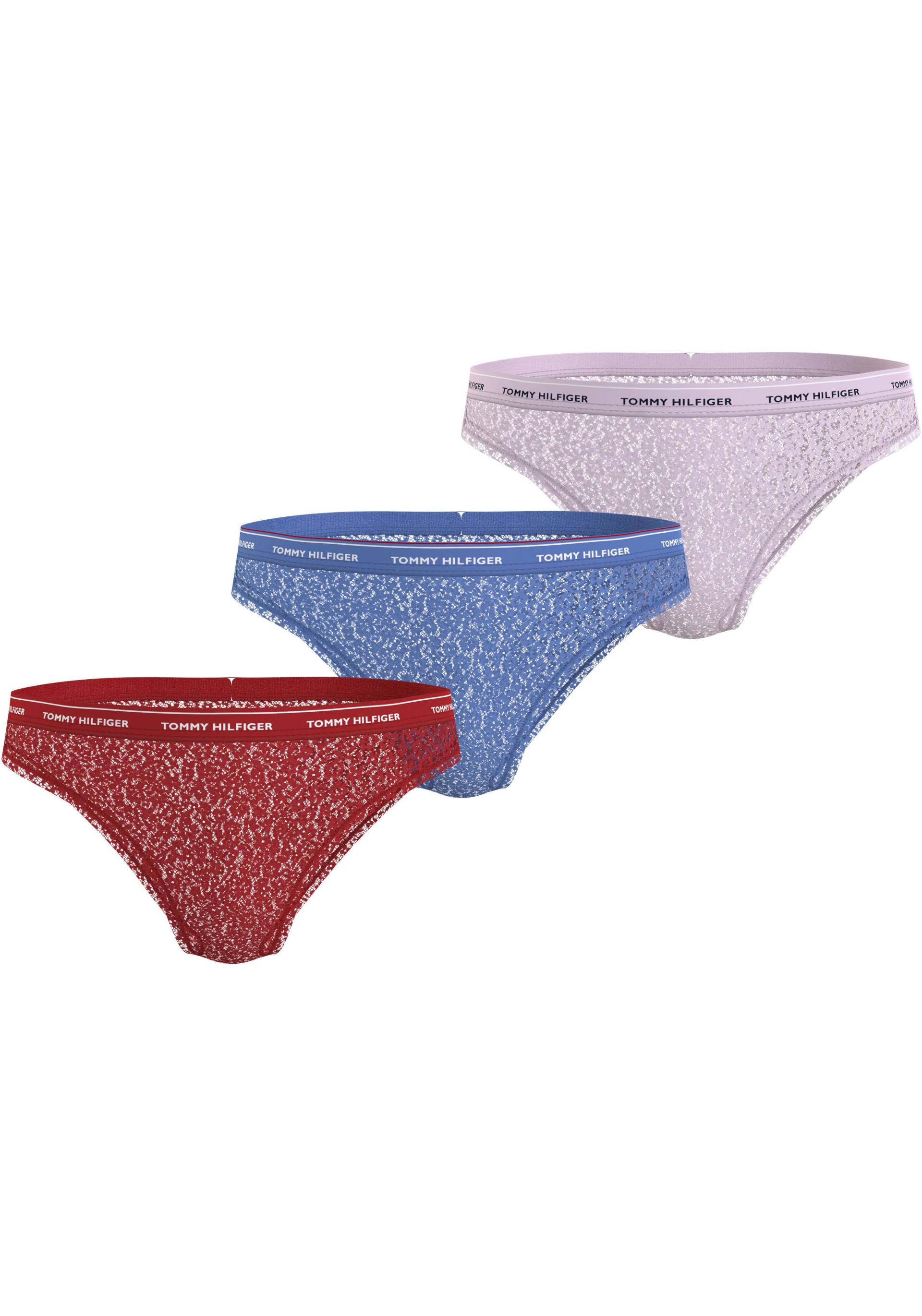 Tommy Hilfiger Underwear Bikinislip »3 PACK BIKINI LACE (EXT SIZES)«, (Packung, 3er-Pack), mit Tommy Hilfiger Logobund von TOMMY HILFIGER Underwear