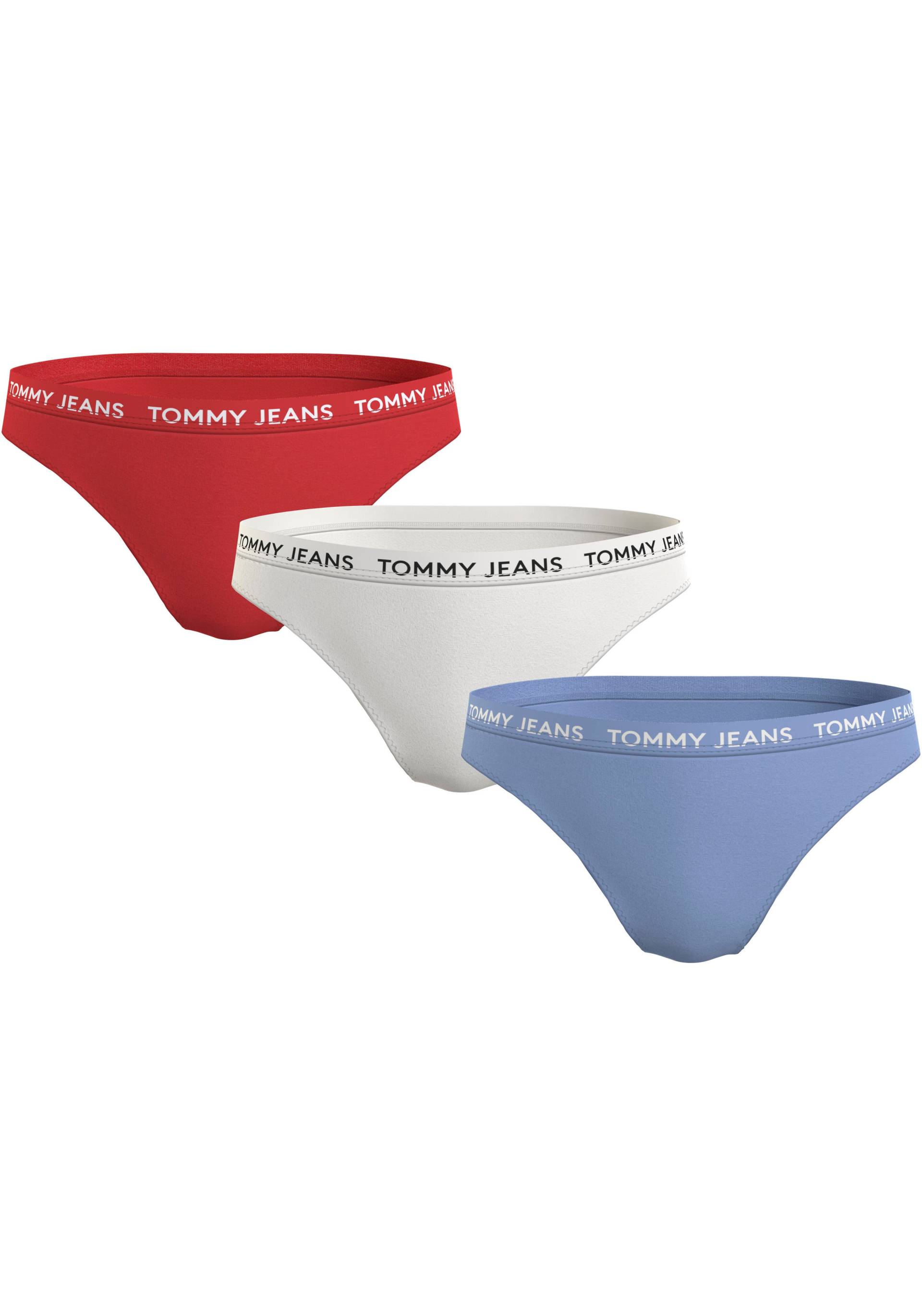 Tommy Hilfiger Underwear Bikinislip »3P CLASSIC BIKINI«, (Packung, 3 St., 3er), mit Tommy Jeans Logo-Elastikbund von TOMMY HILFIGER Underwear