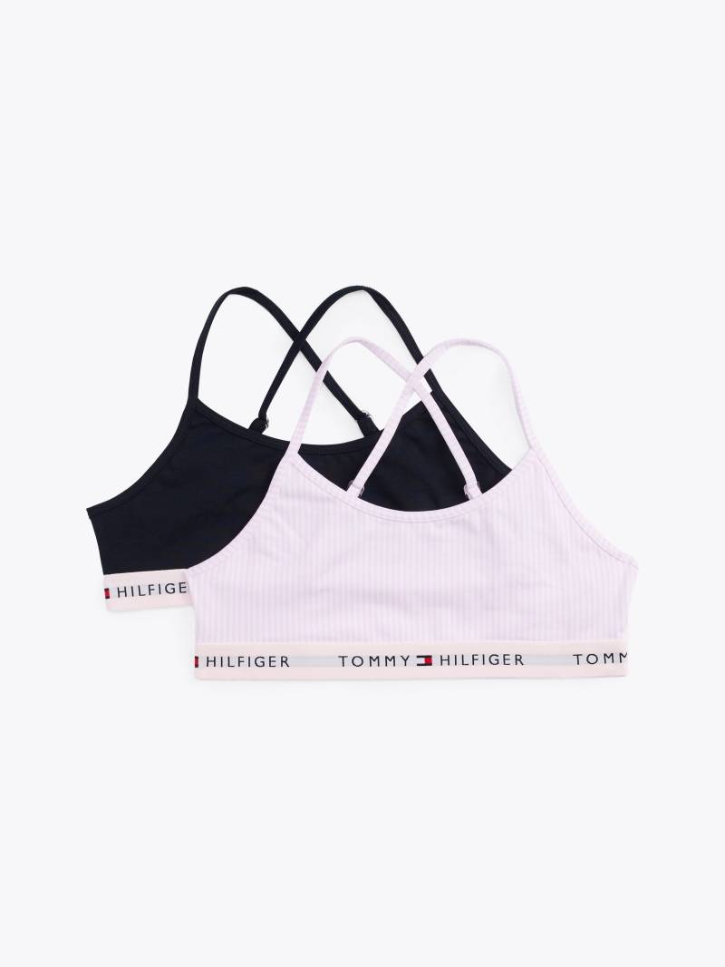 Tommy Hilfiger Underwear Bralette »2PK STRAPPY BRALETTE PRINT«, mit Logobund von TOMMY HILFIGER Underwear