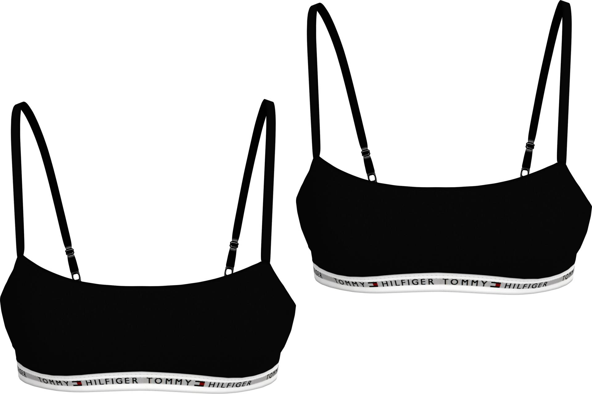 Tommy Hilfiger Underwear Bralette-BH »2 PACK BRALETTE«, mit Logoschriftzug von TOMMY HILFIGER Underwear