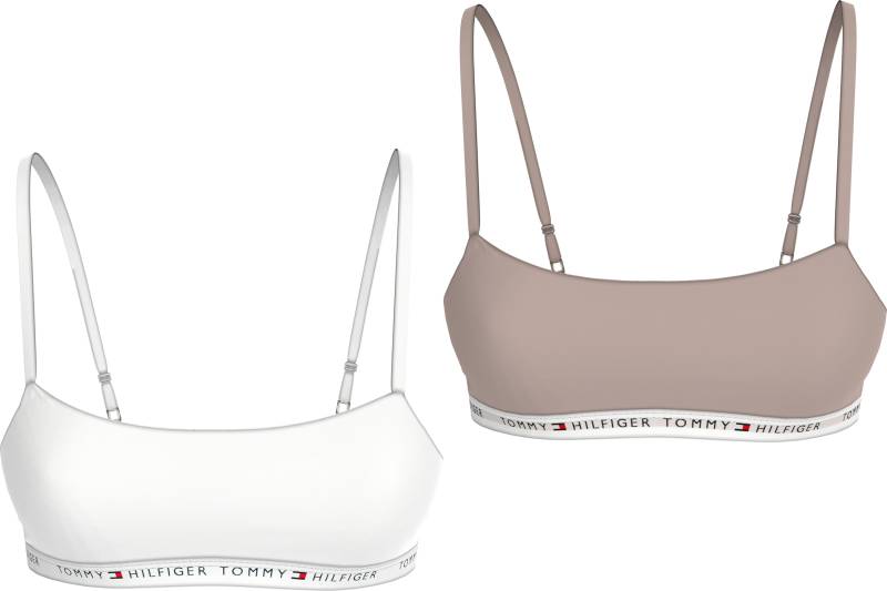 Tommy Hilfiger Underwear Bralette-BH »2 PACK BRALETTE«, mit Logoschriftzug von TOMMY HILFIGER Underwear