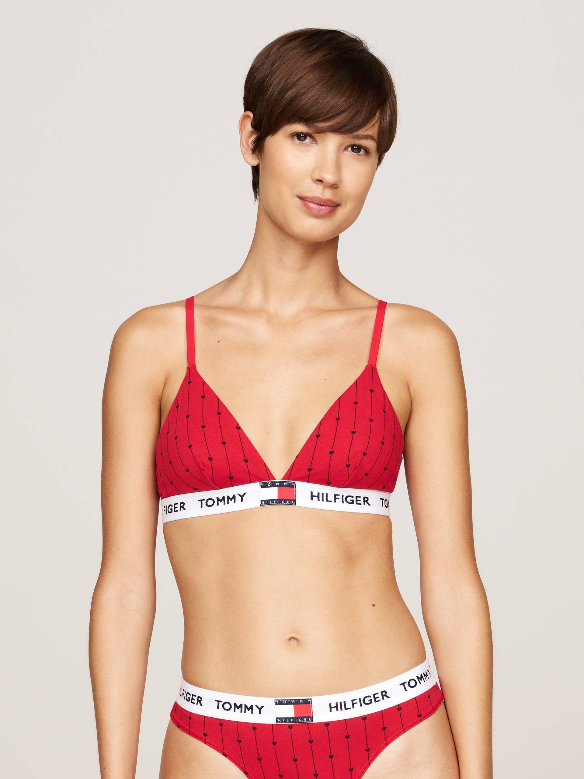 Tommy Hilfiger Underwear Bralette-BH »RP PRINT TRIANGLE«, mit Herzen-Druck von TOMMY HILFIGER Underwear