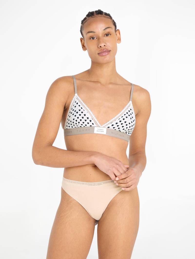 Tommy Hilfiger Underwear Bralette-BH »TRIANGLE PRINT«, mit modischem Logobund von TOMMY HILFIGER Underwear