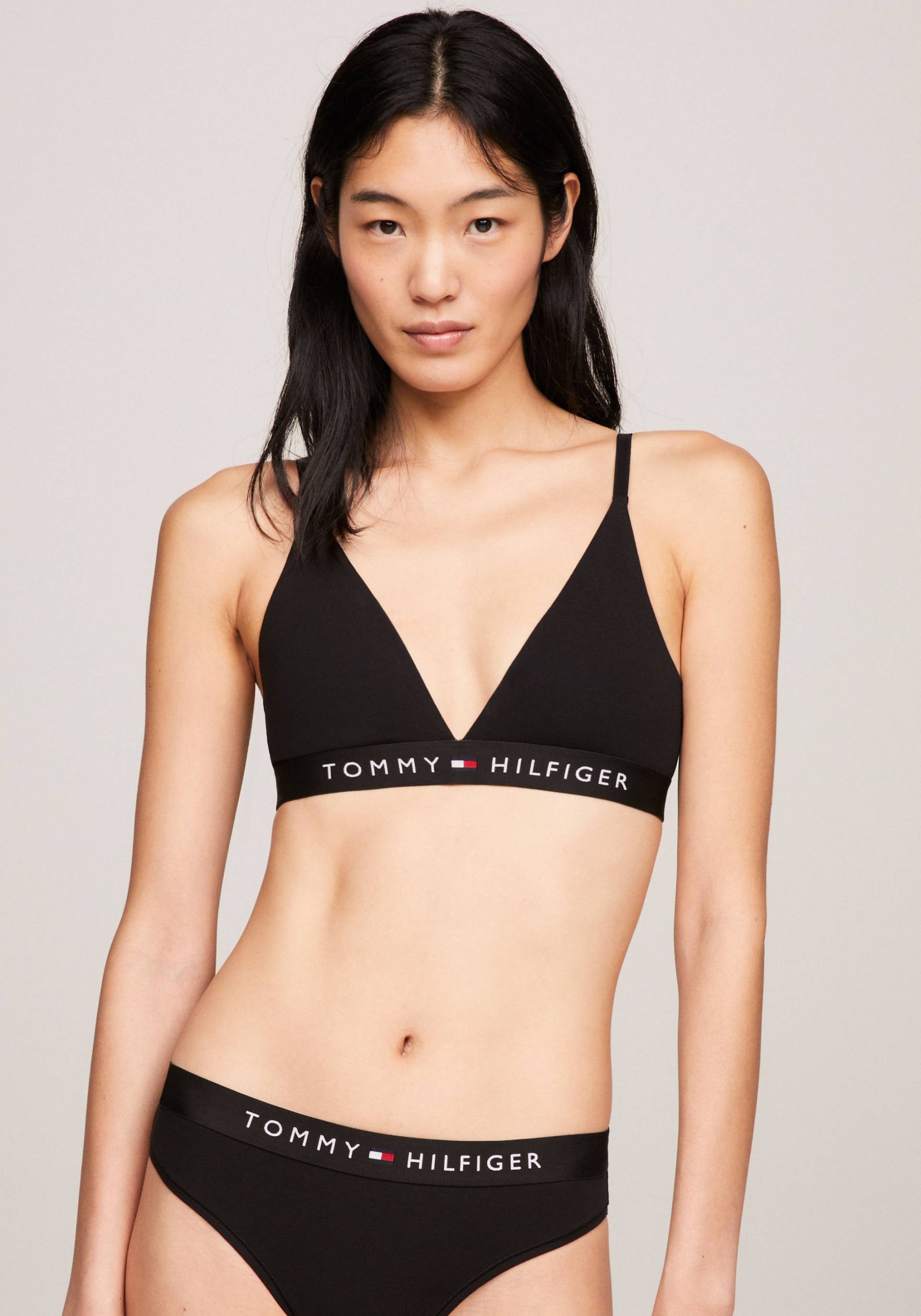 Tommy Hilfiger Underwear Bralette-BH »UNLINED TRIANGLE«, mit Tommy Hilfiger Markenlabel von TOMMY HILFIGER Underwear