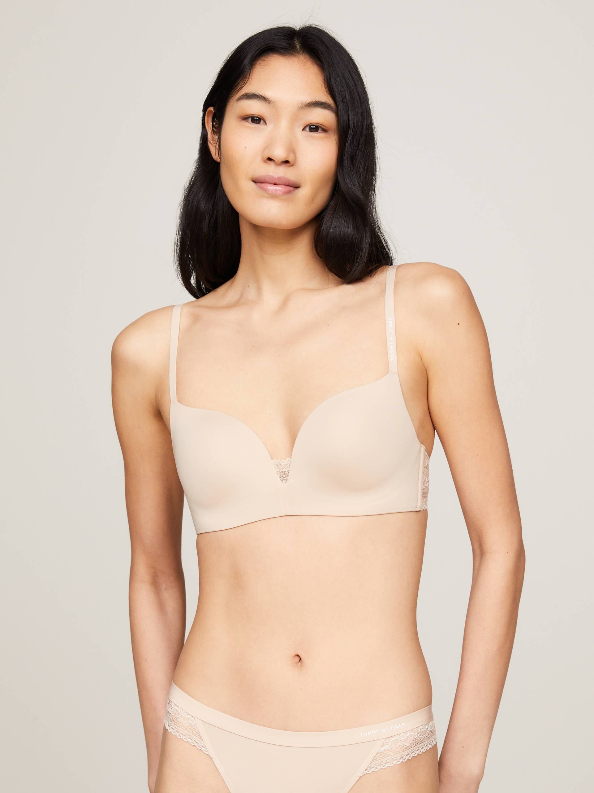 Tommy Hilfiger Underwear Push-up-BH »WIRELESS PUSH UP«, mit Spitze & verstellbaren Trägern von TOMMY HILFIGER Underwear